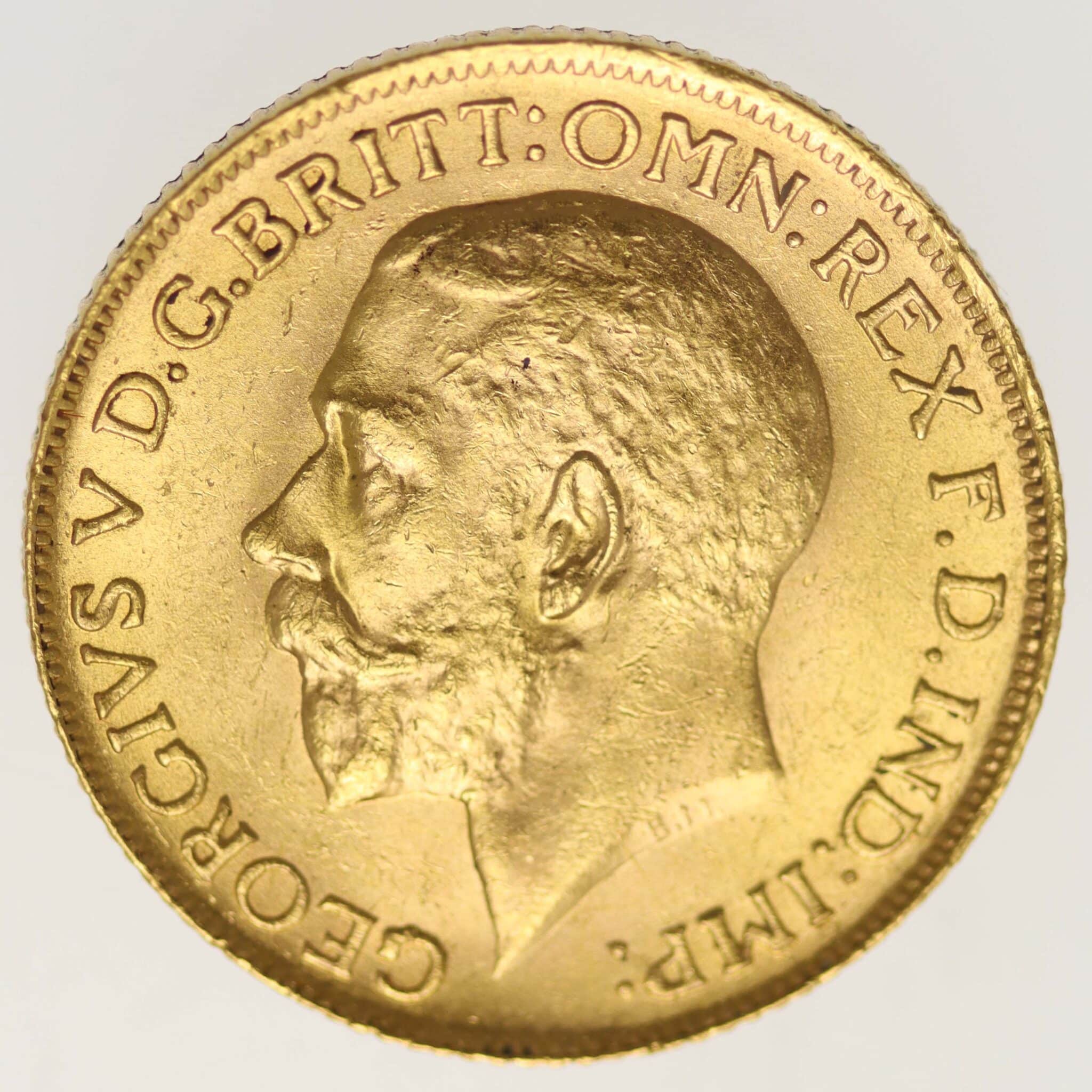 Kanada Georg V. Sovereign 1917 C