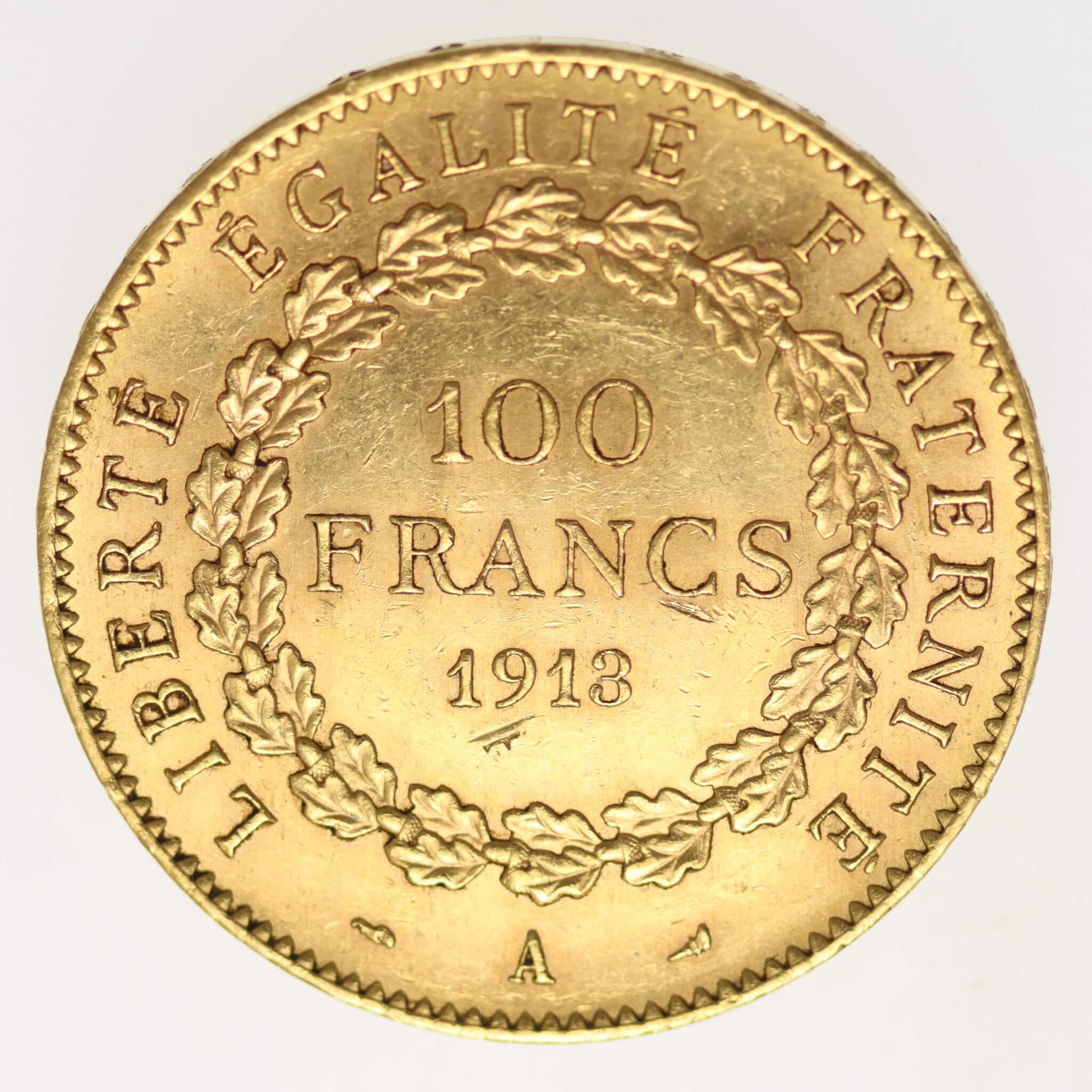 Frankreich 100 Francs 1913 A