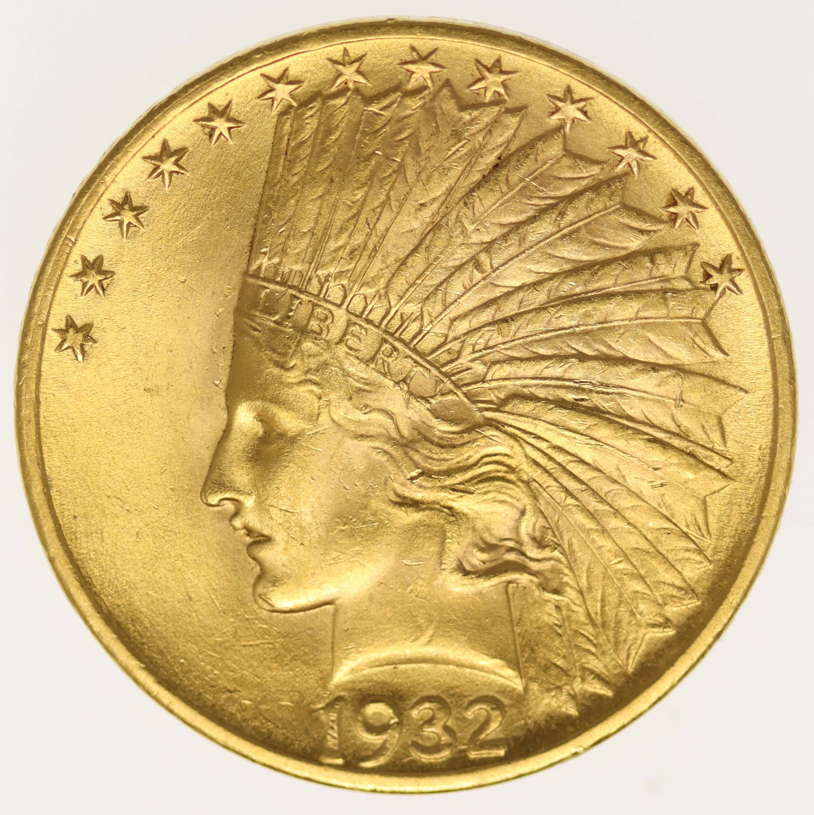 USA 10 Dollars 1932 Indianer