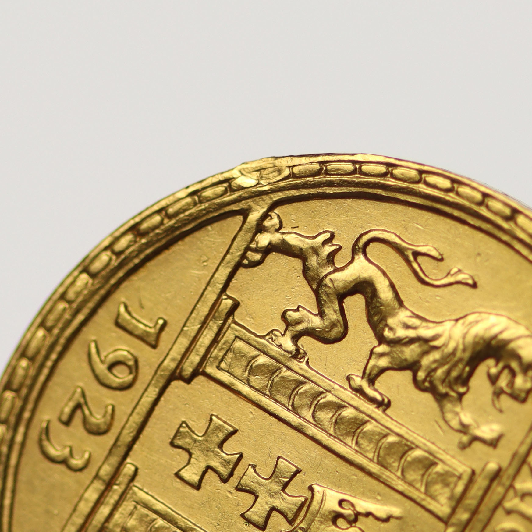 Danzig Freie Stadt 25 Gulden 1923