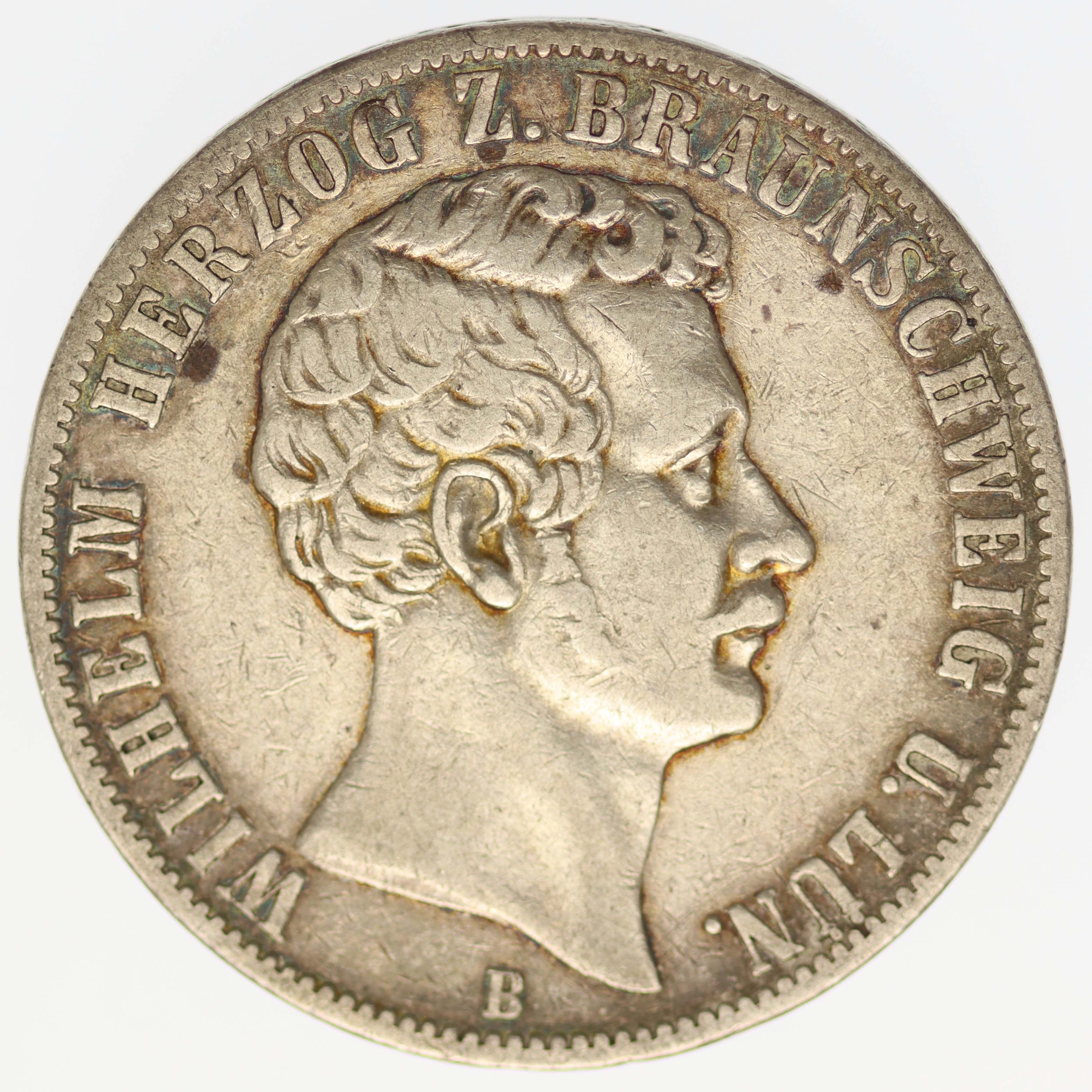 Braunschweig Lüneburg Wilhelm Vereinstaler 1866