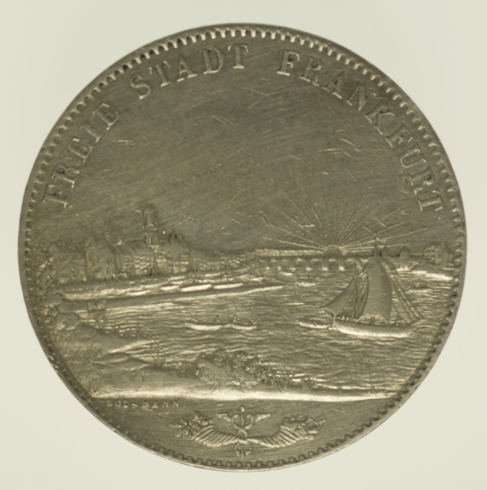 Frankfurt Stadt Doppeltaler 1840