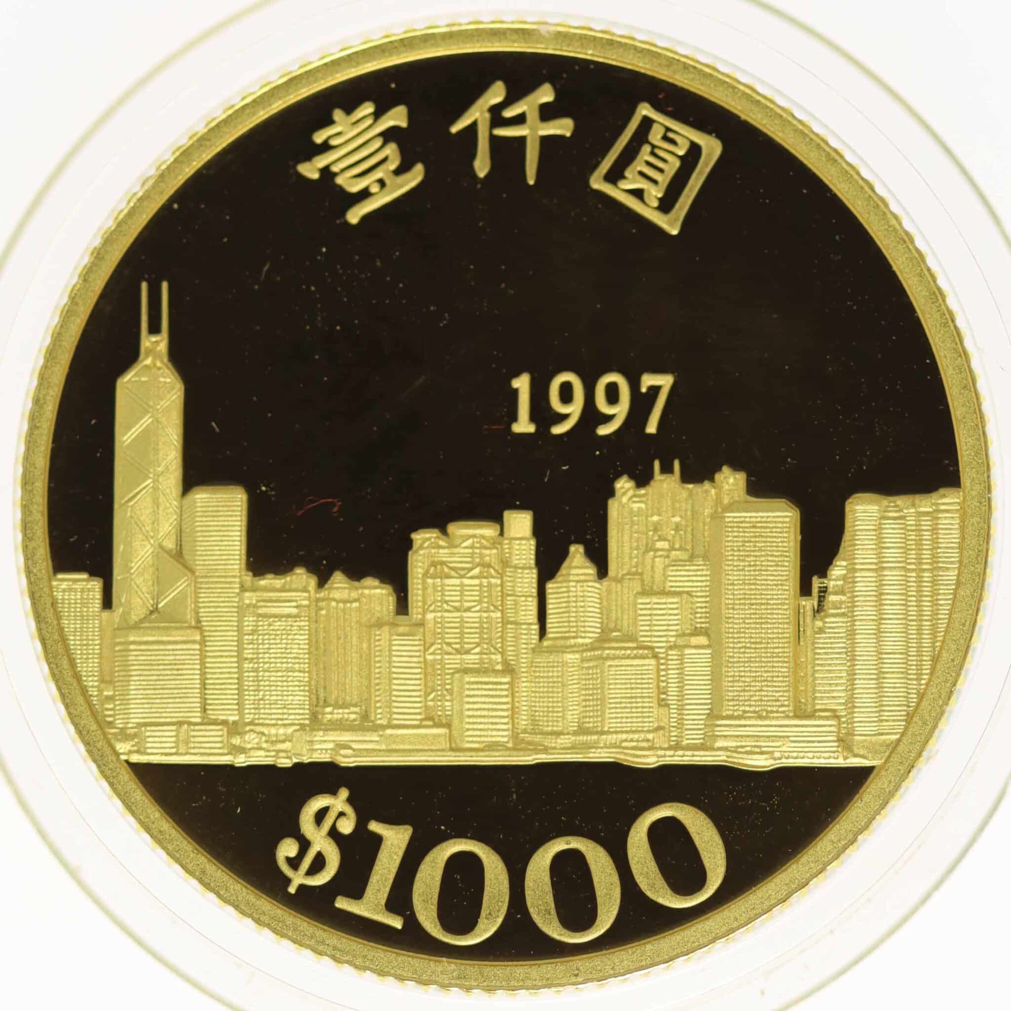 Hong Kong 1000 Dollars 1997