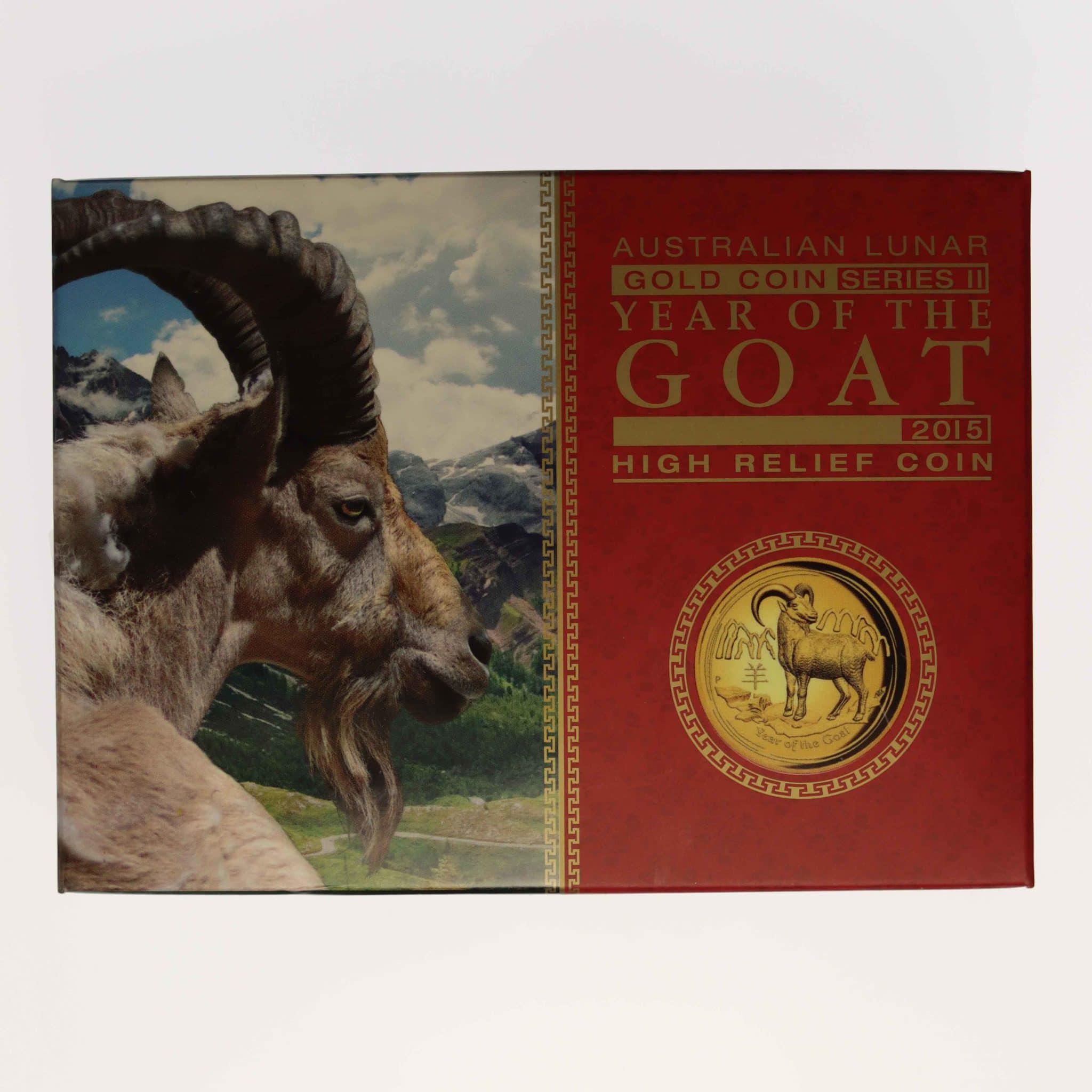 Australien Elisabeth II. 100 Dollars 2015 Lunar II Year of the Goat
