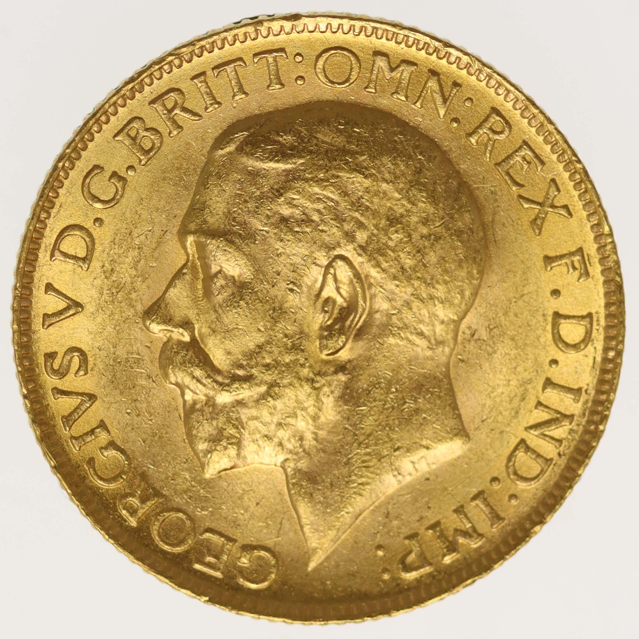Kanada Georg V. Sovereign 1919 C
