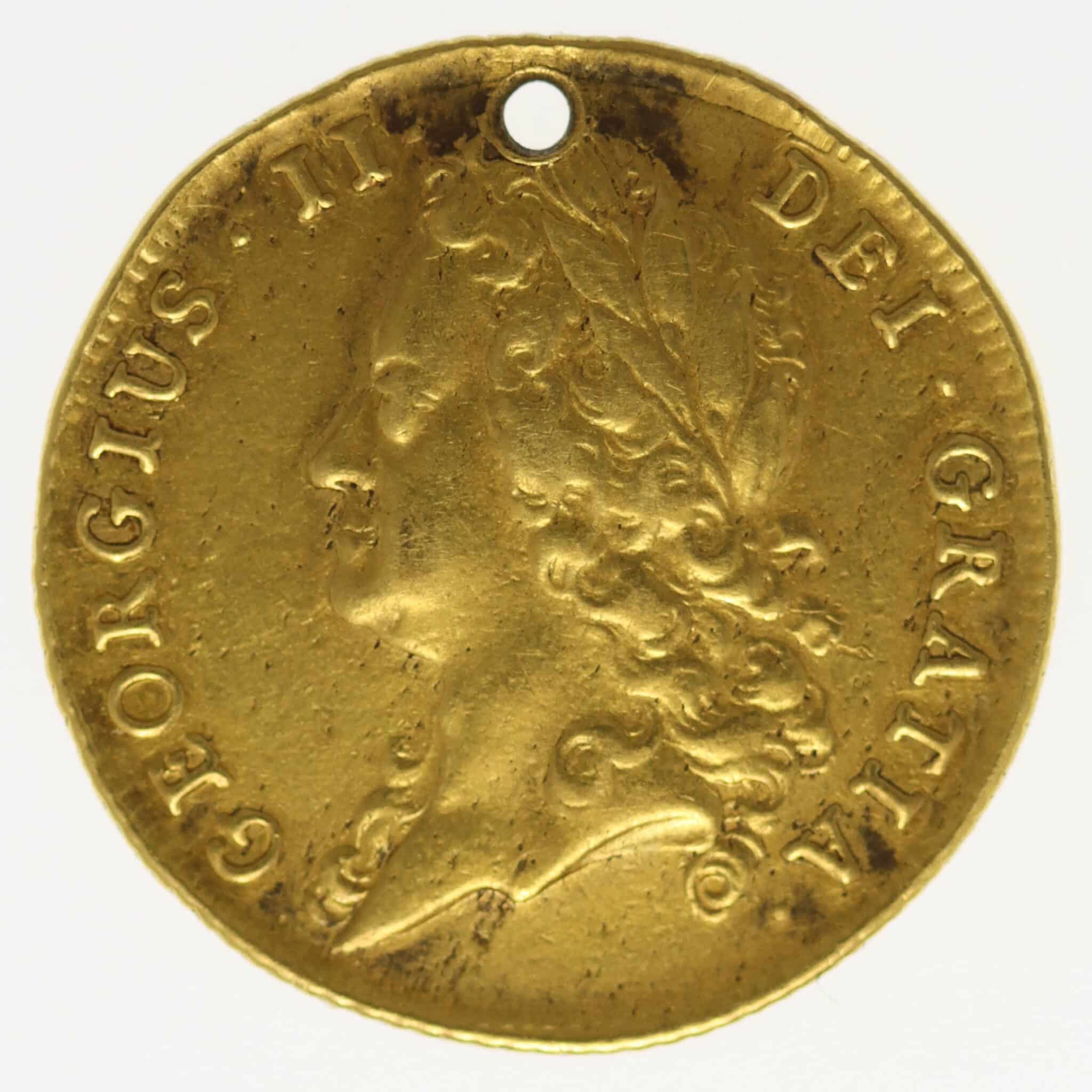 Großbritannien Georg II. Guinea 1739