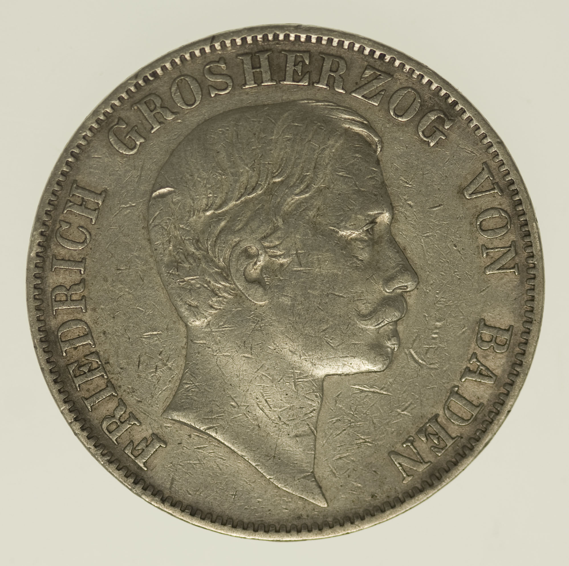 Baden Friedrich Vereinstaler 1858