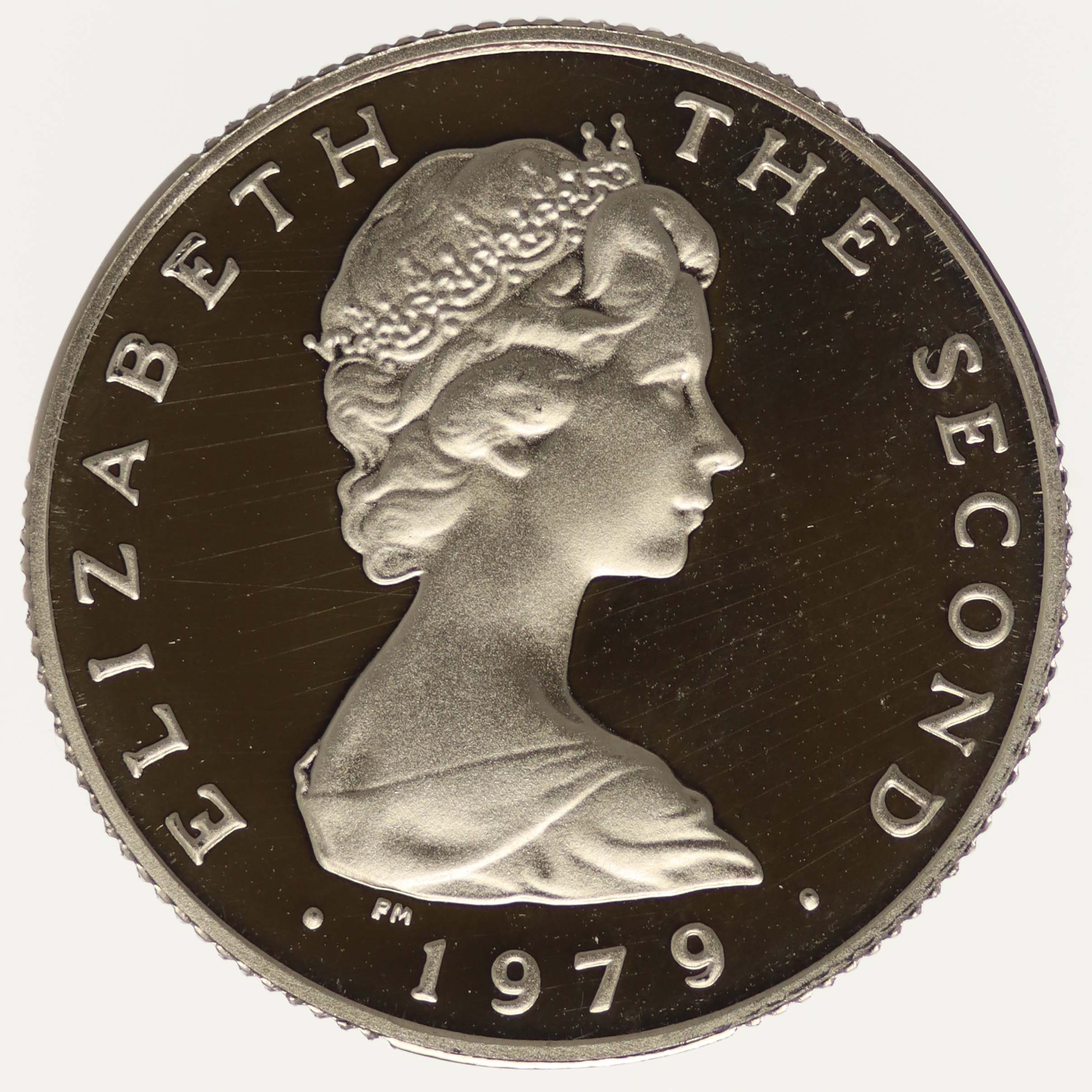 Isle of Man Elisabeth II. 1 Pound 1979