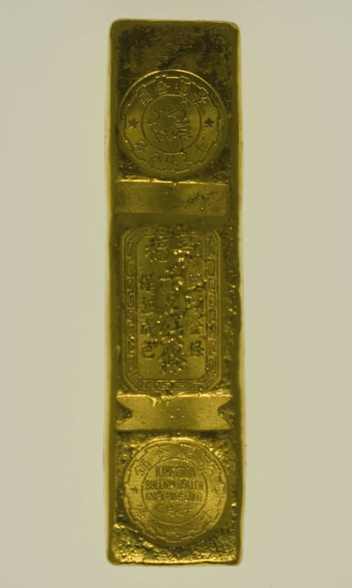 Goldbarren 5 Tael King Fook Jewellery Hong Kong