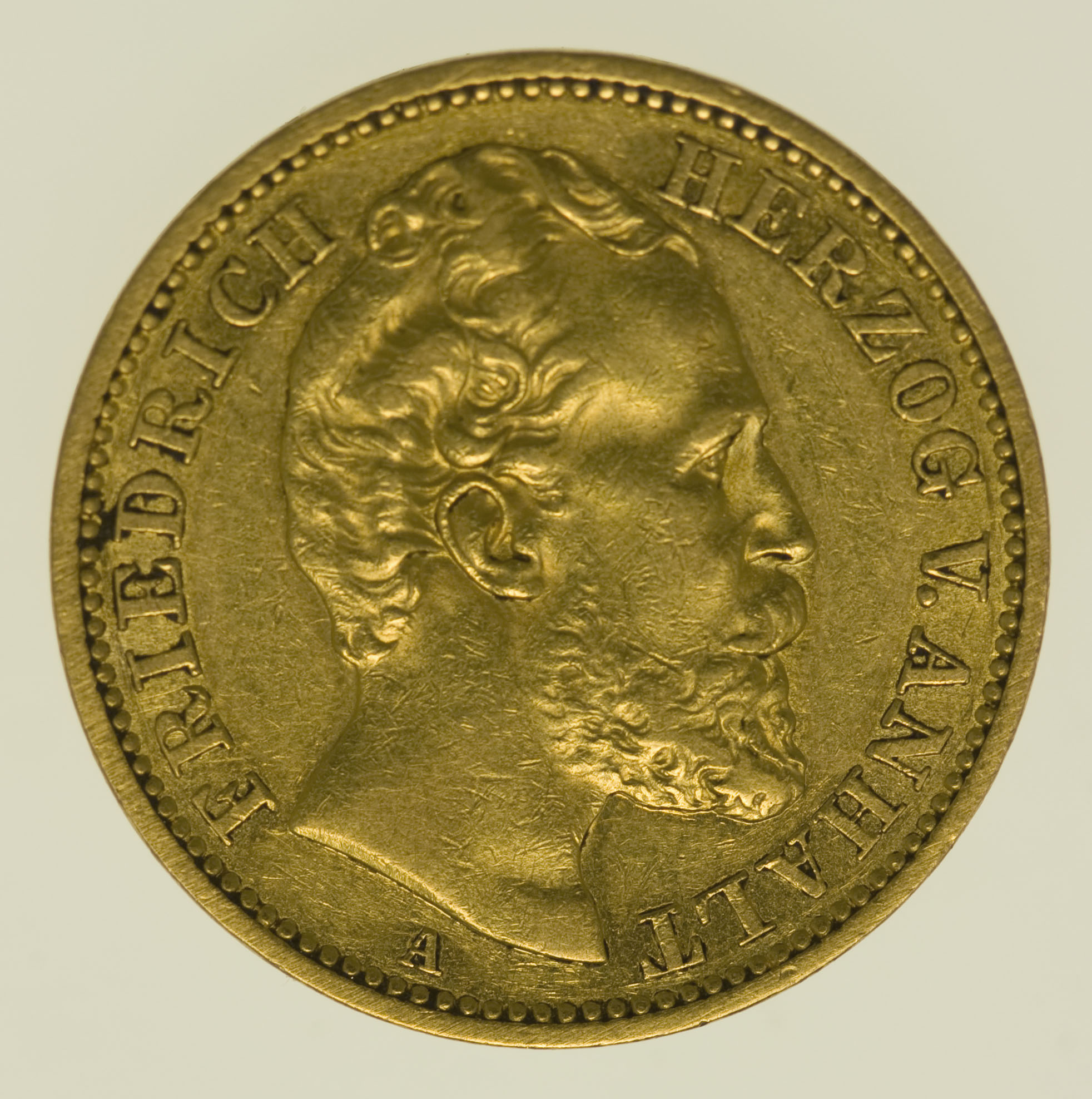 Anhalt Friedrich I. 20 Mark 1875