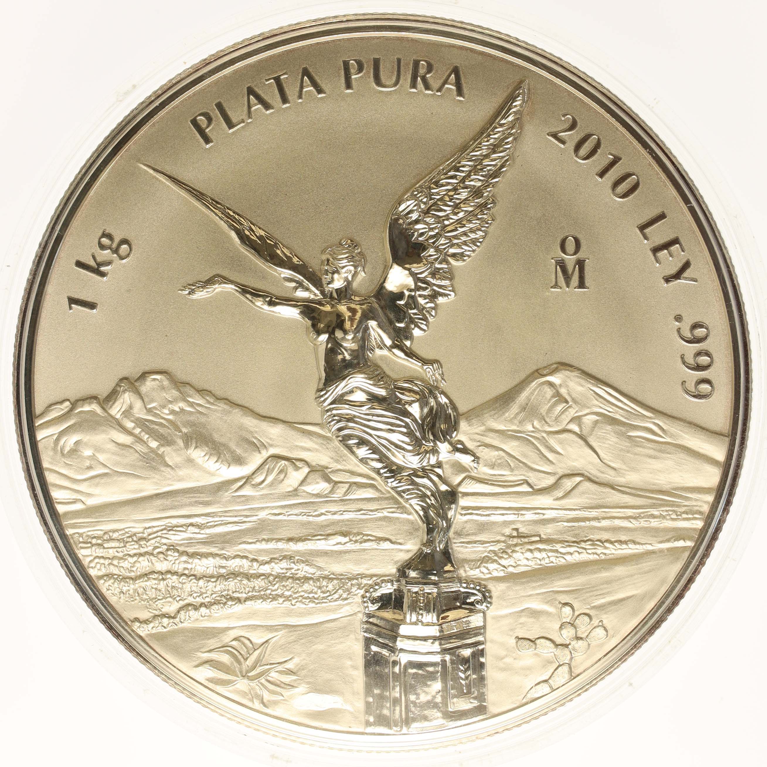 Mexiko Silbermünze 1 Kilogramm 2010 Libertad prooflike