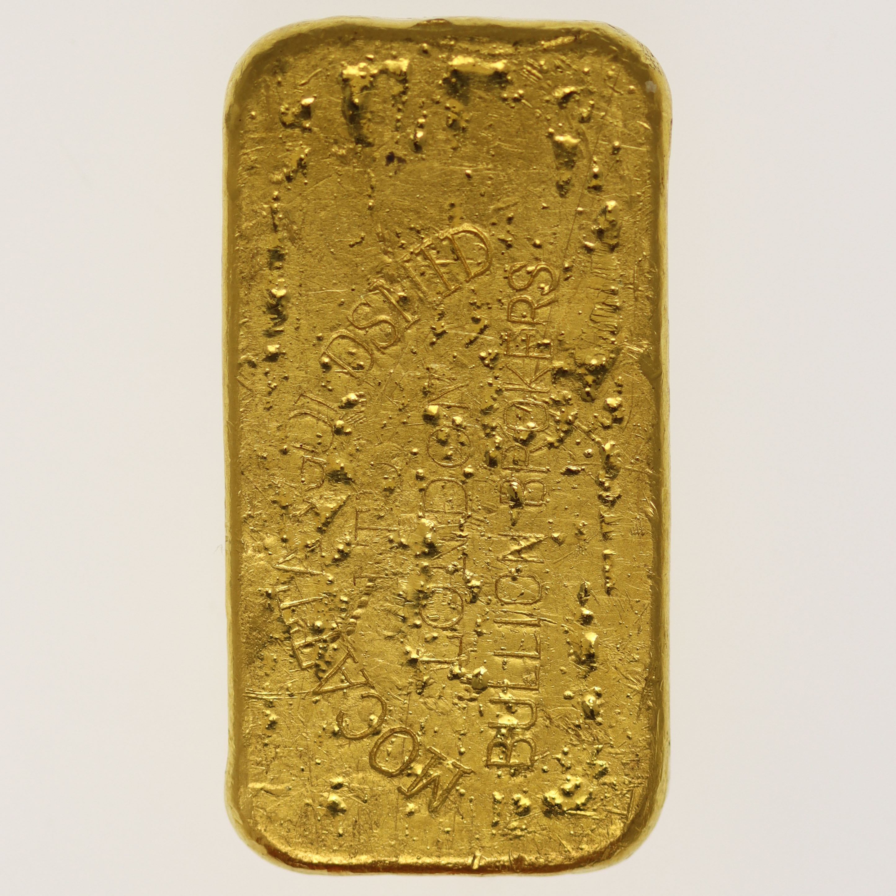 Goldbarren 100 Gramm Großbritannien N.M. Rothschild & Sons Limited für Mocatta & Goldsmid