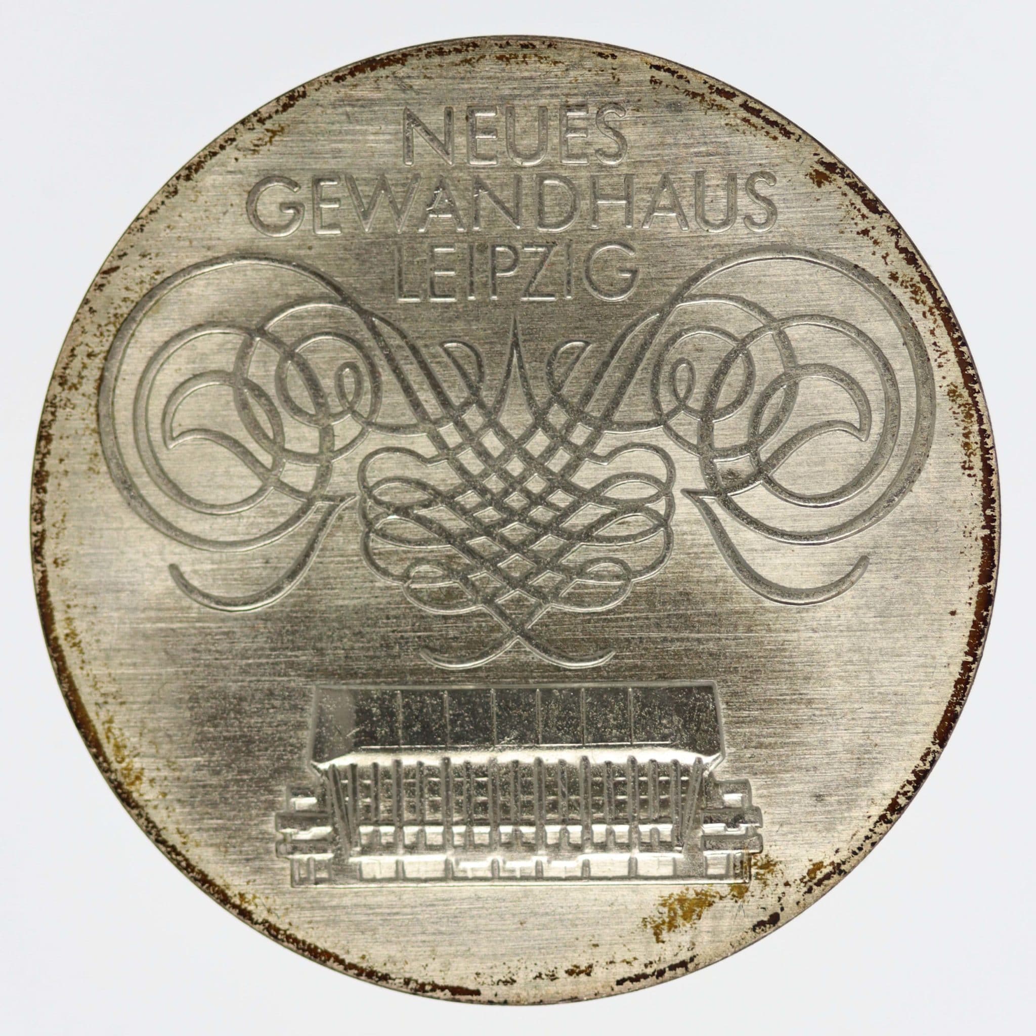 DDR 10 Mark 1982 Gewandhaus Leipzig