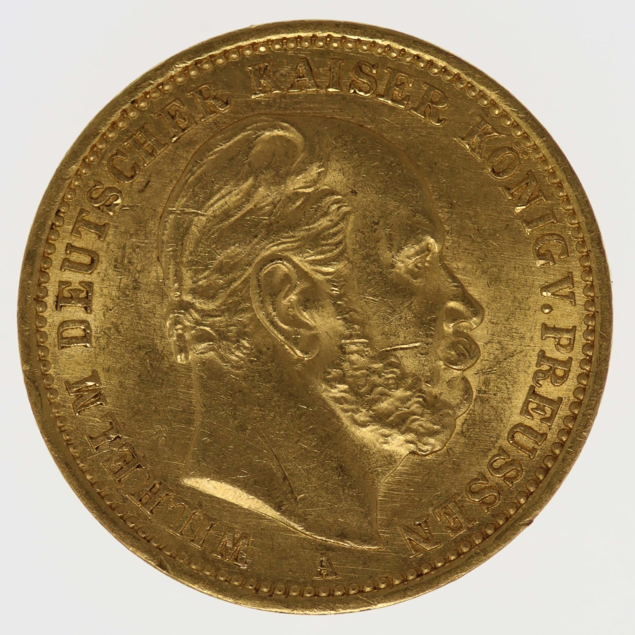 Preussen Wilhelm I. 20 Mark 1876 A