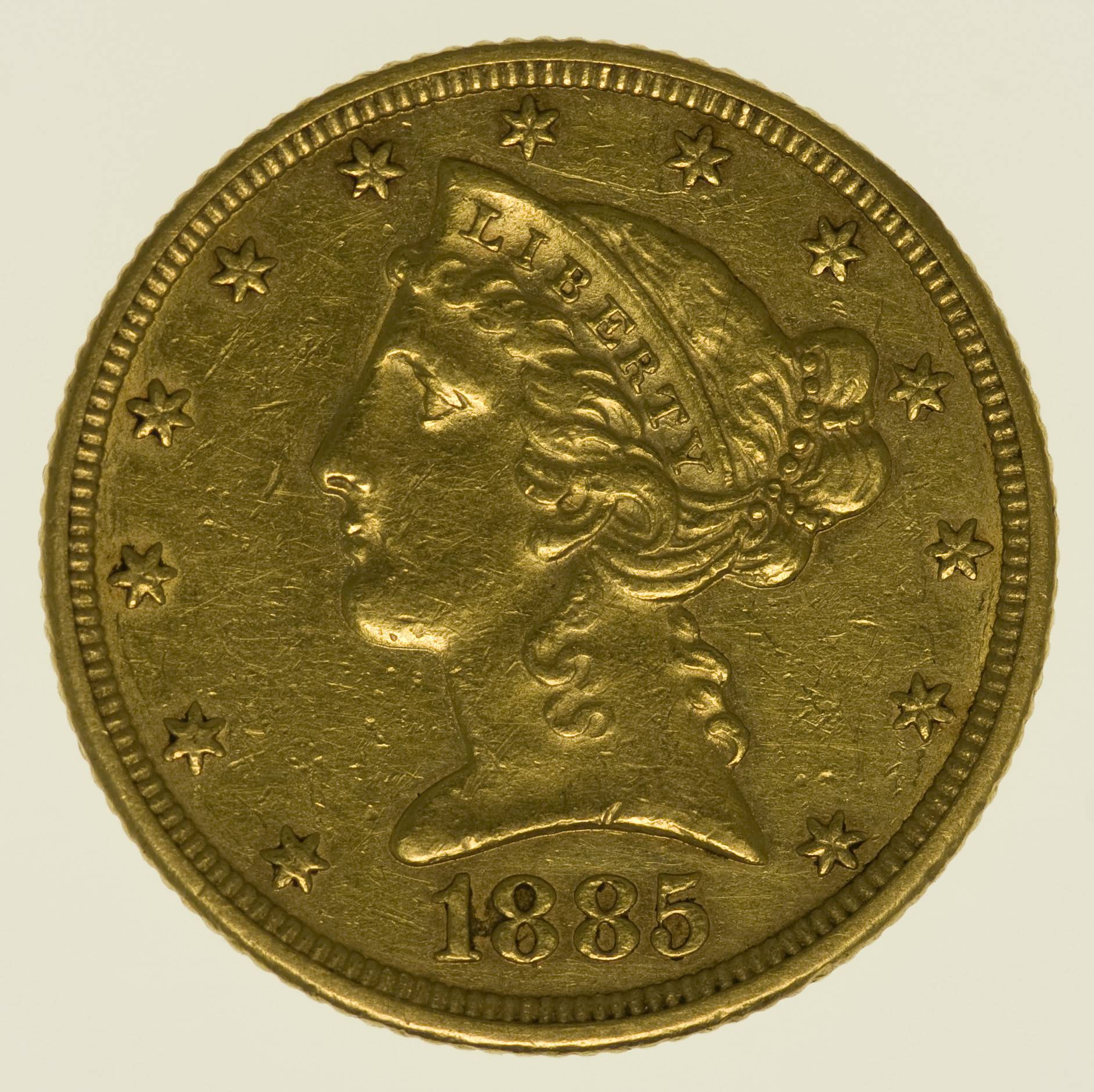 USA 5 Dollars 1885 Liberty / Kopf