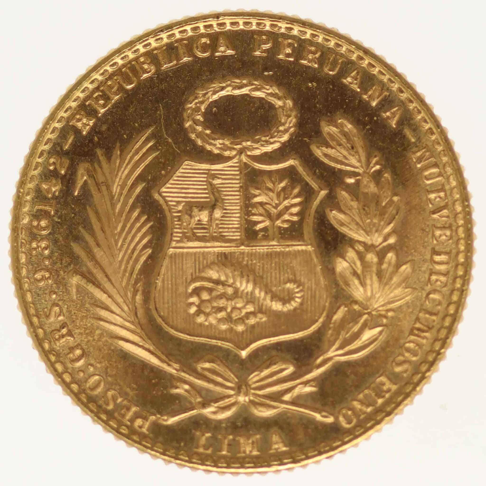 Peru 20 Soles 1965