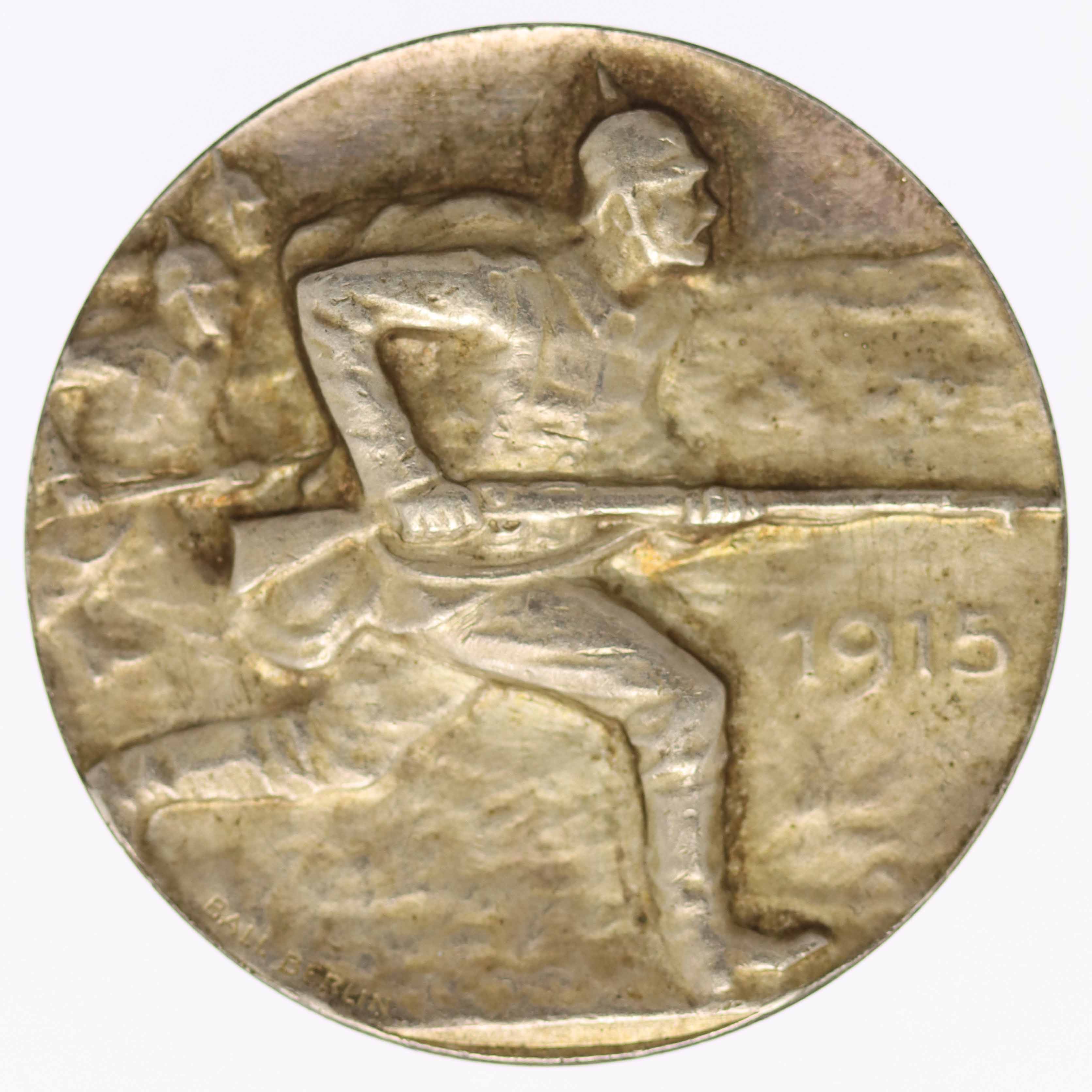Remus von Woyrsch Silbermedaille 1915