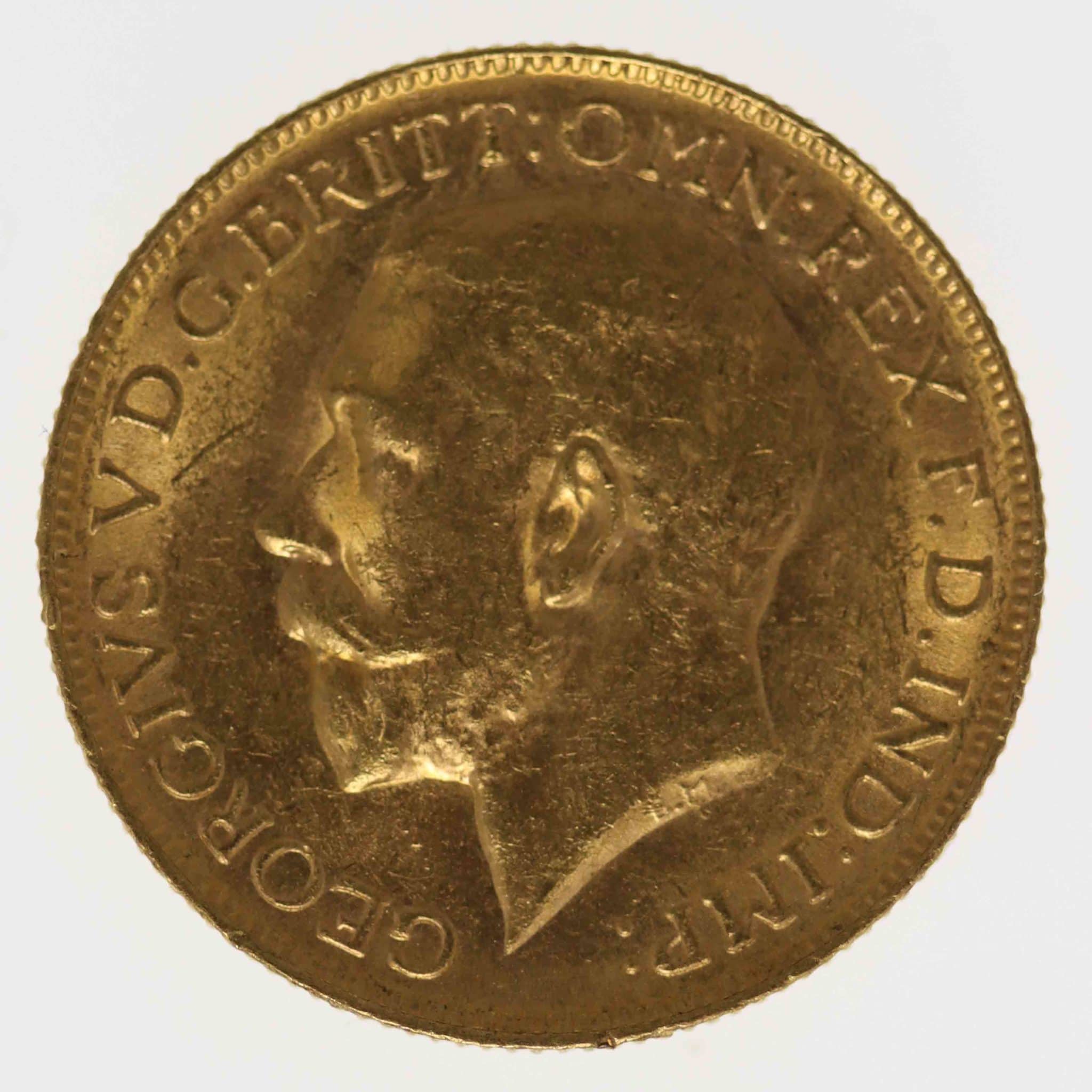 Australien Georg V. Sovereign 1917 P