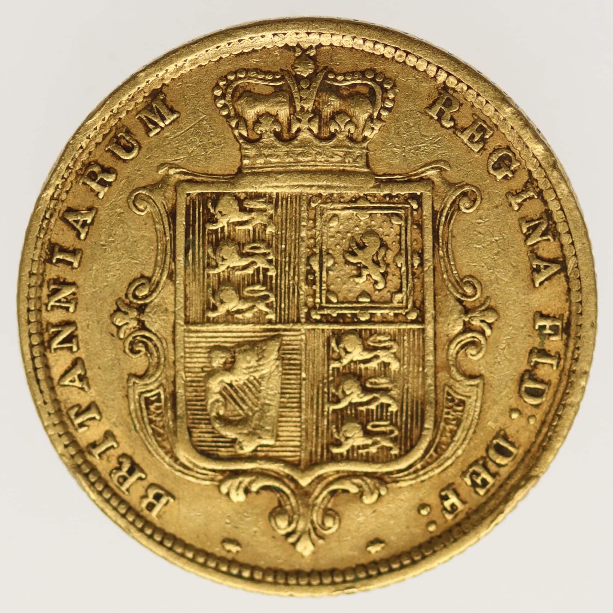 Großbritannien Victoria 1/2 Sovereign 1884