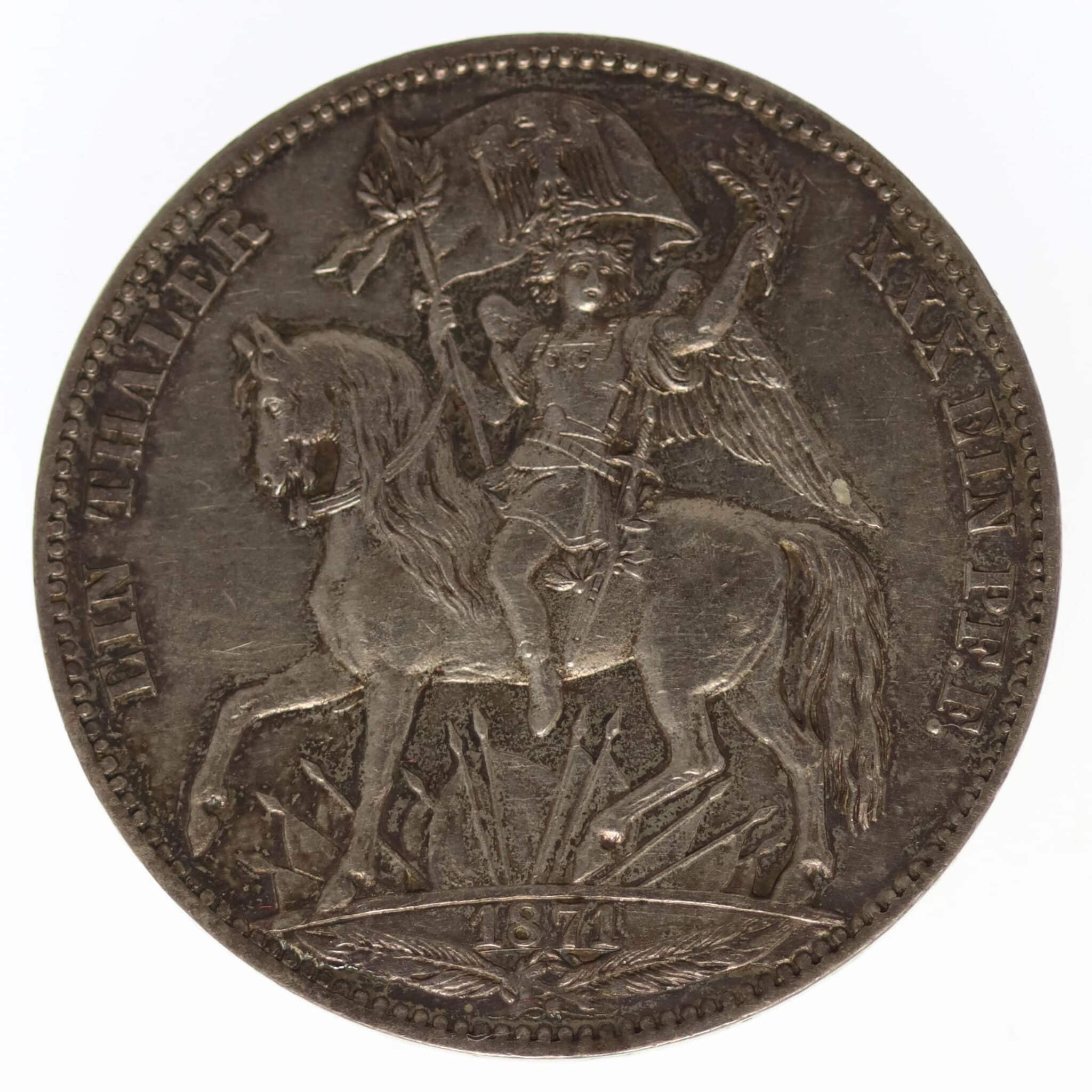 Sachsen Johann Vereinstaler 1871