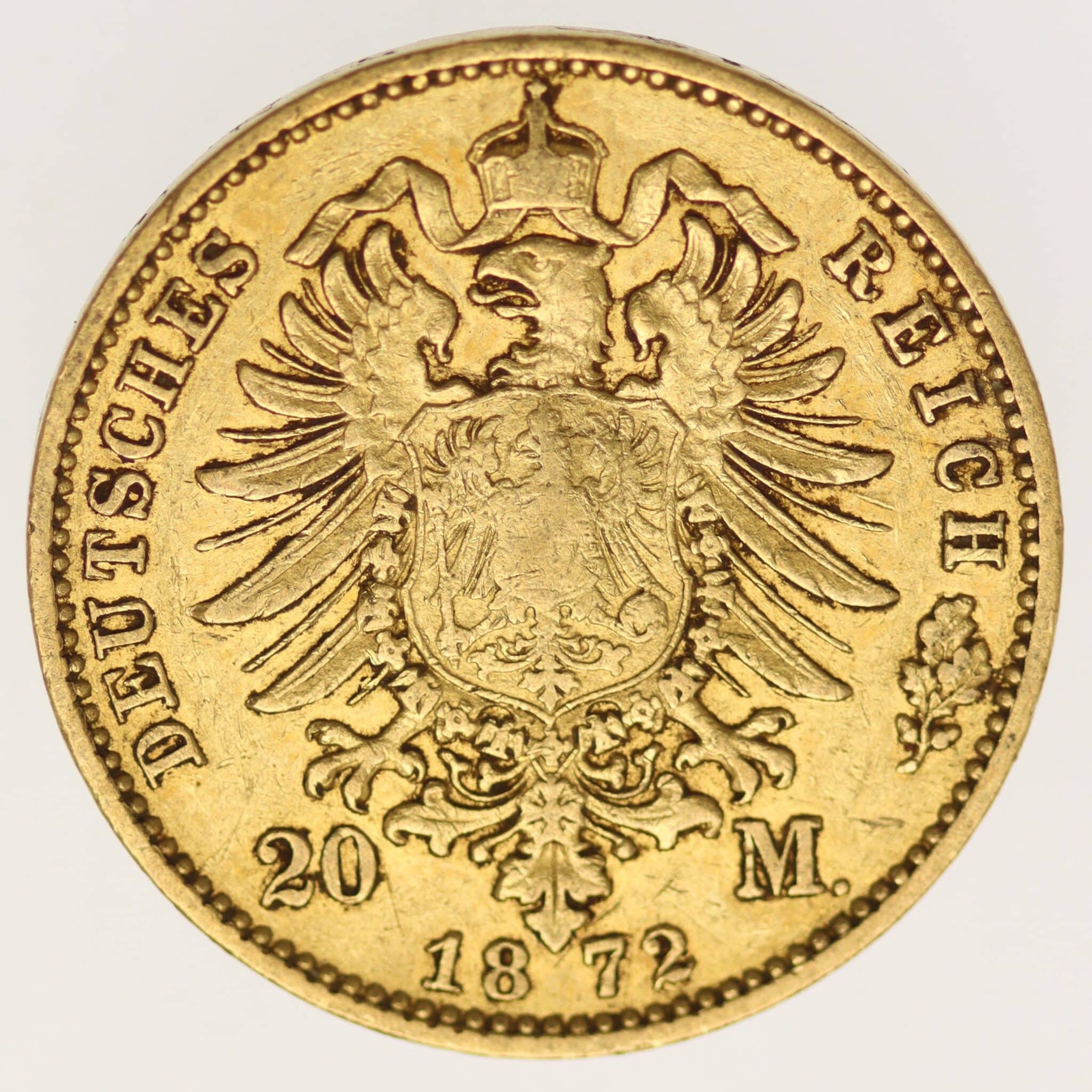 Hessen Ludwig III. 20 Mark 1872
