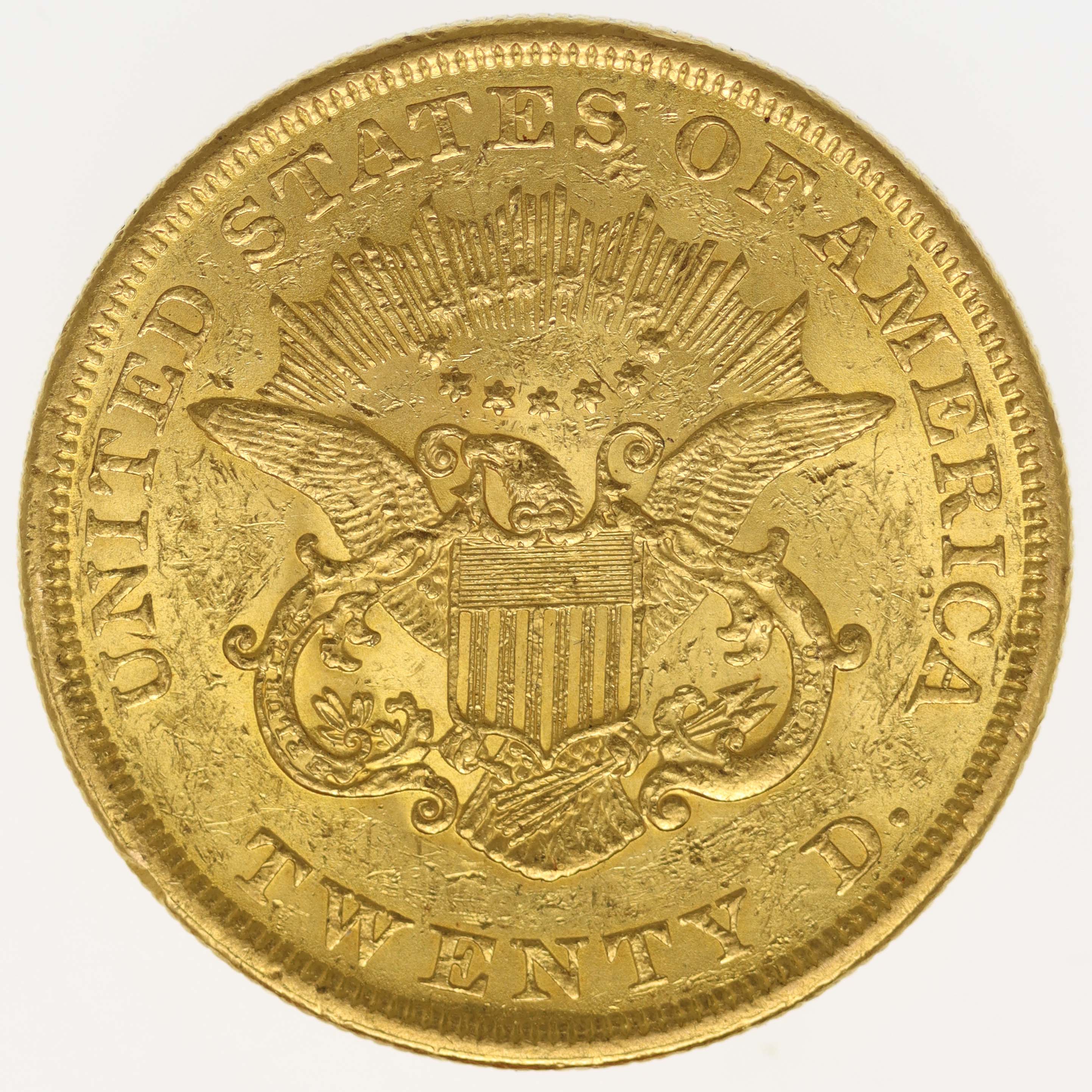 USA 20 Dollars 1853 Liberty / Kopf