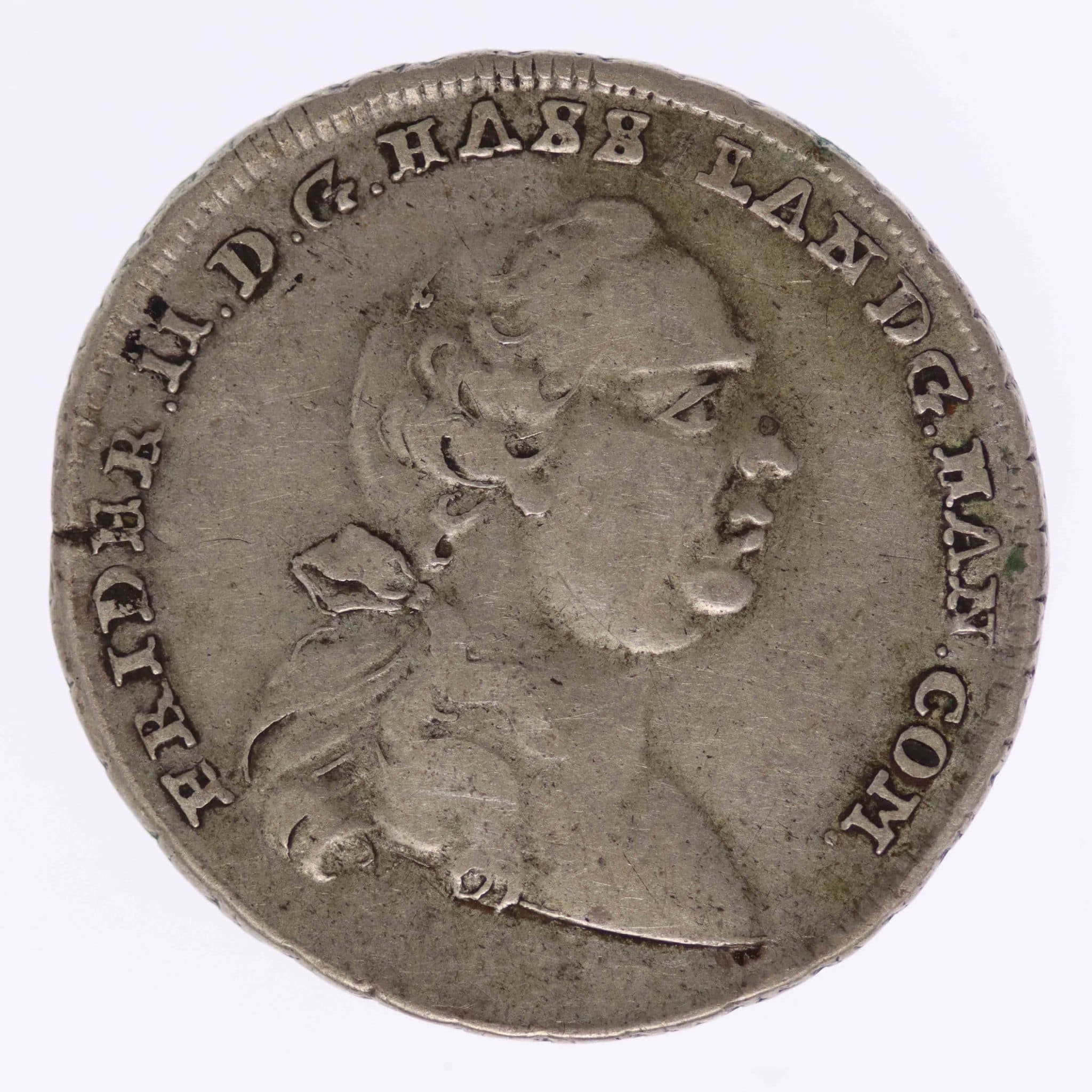 Hessen Kassel Friedrich II. 1/3 Taler 1767