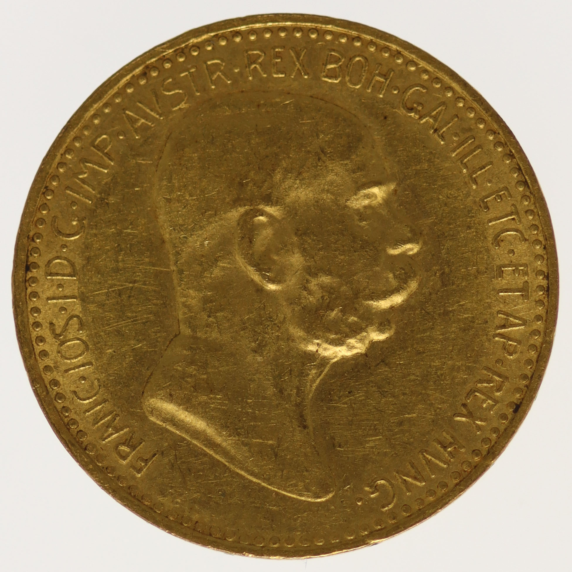 Österreich Kaiserreich Franz Joseph I. 10 Kronen 1908