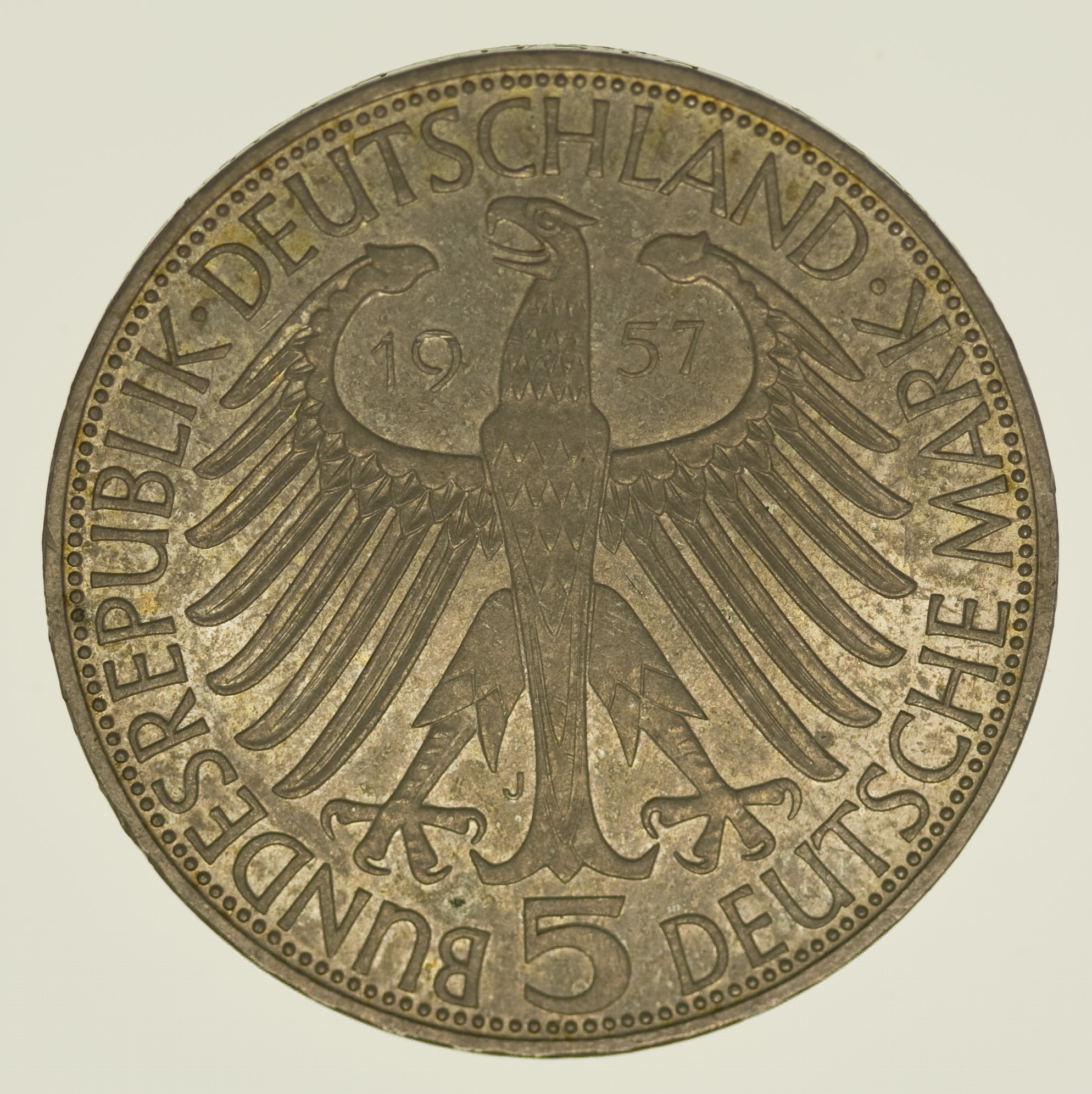 BRD 5 Mark 1957 von Eichendorff
