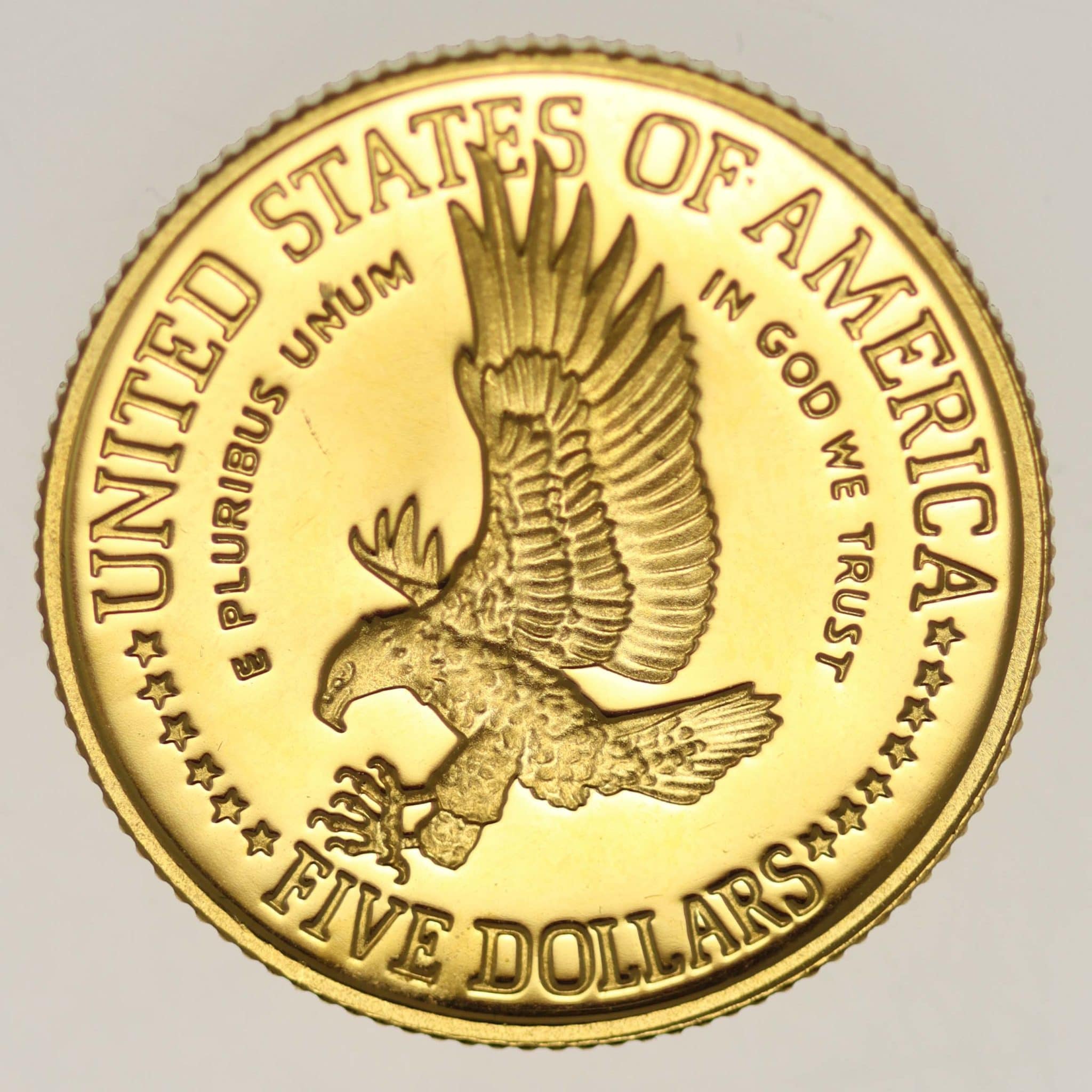 USA 5 Dollars 1986