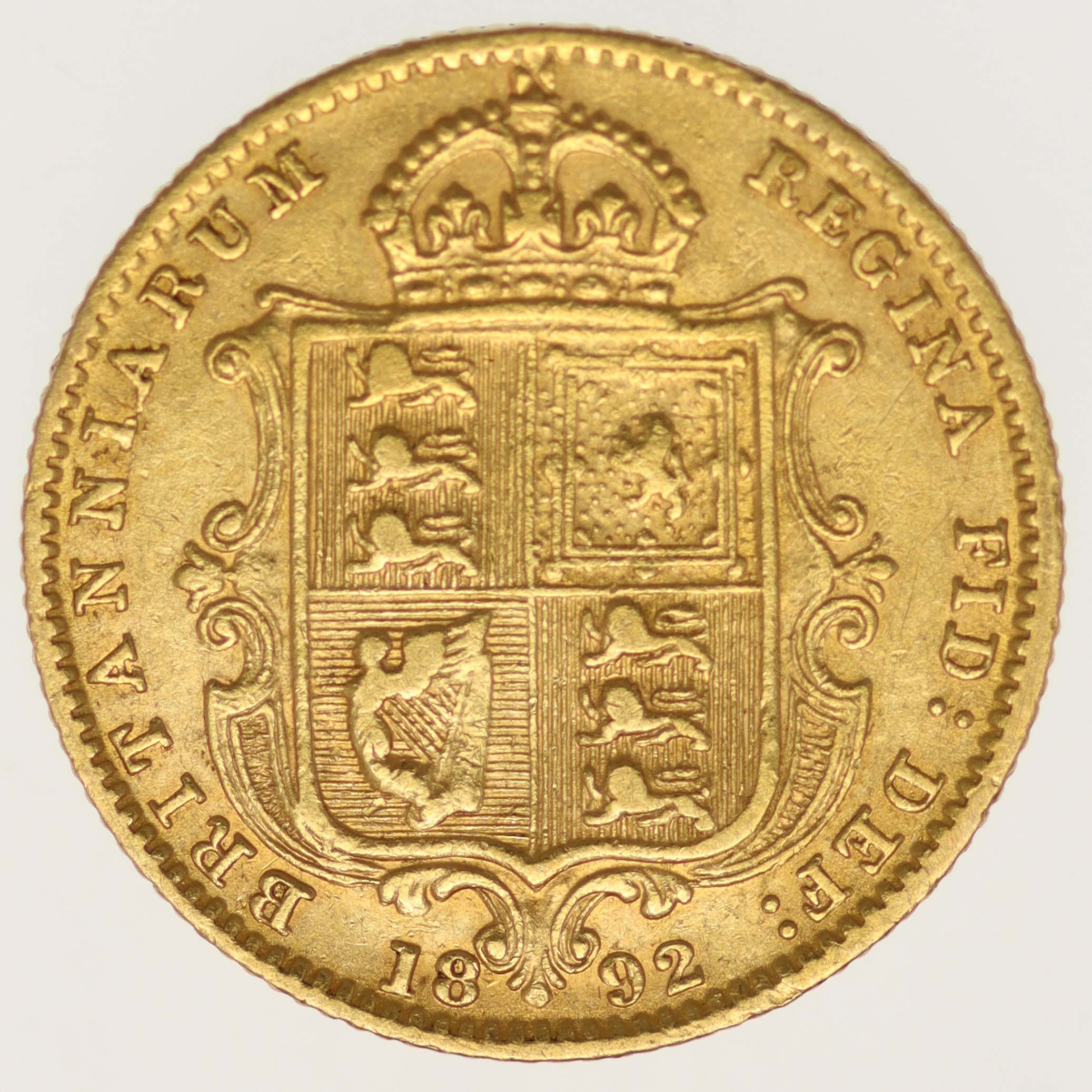Großbritannien Victoria 1/2 Sovereign 1892