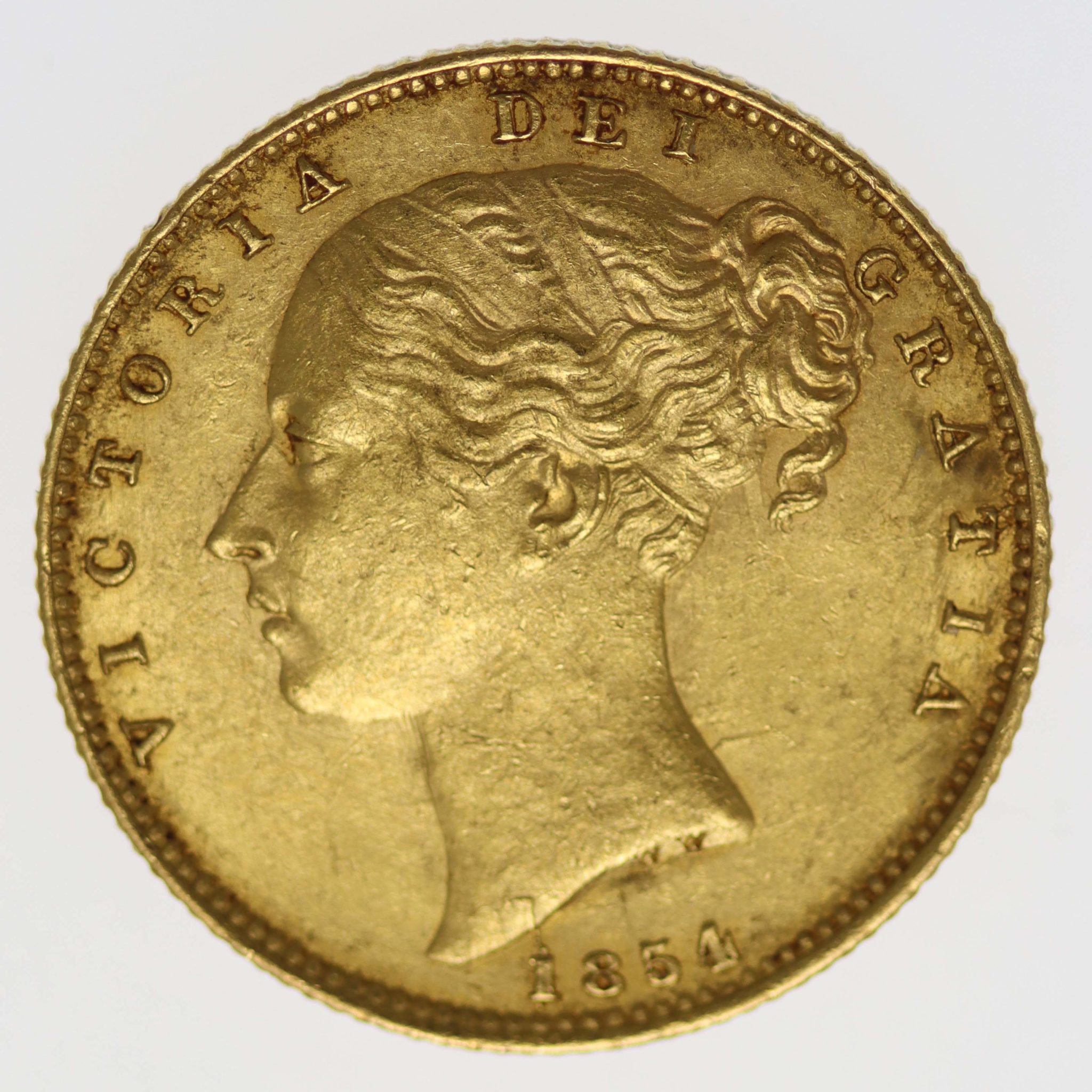 Großbritannien Victoria Sovereign 1854