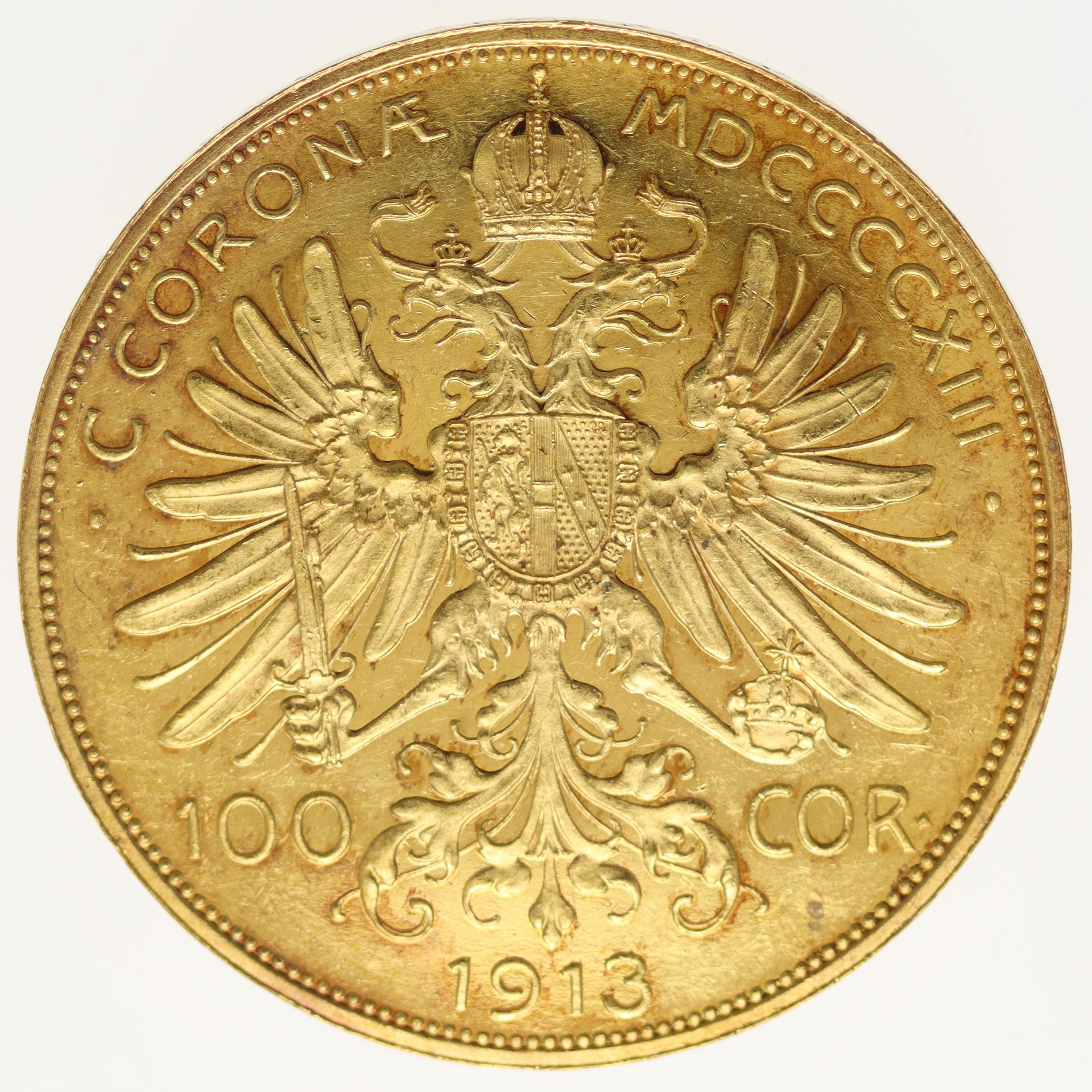 Österreich Kaiserreich Franz Joseph I. 100 Kronen 1913