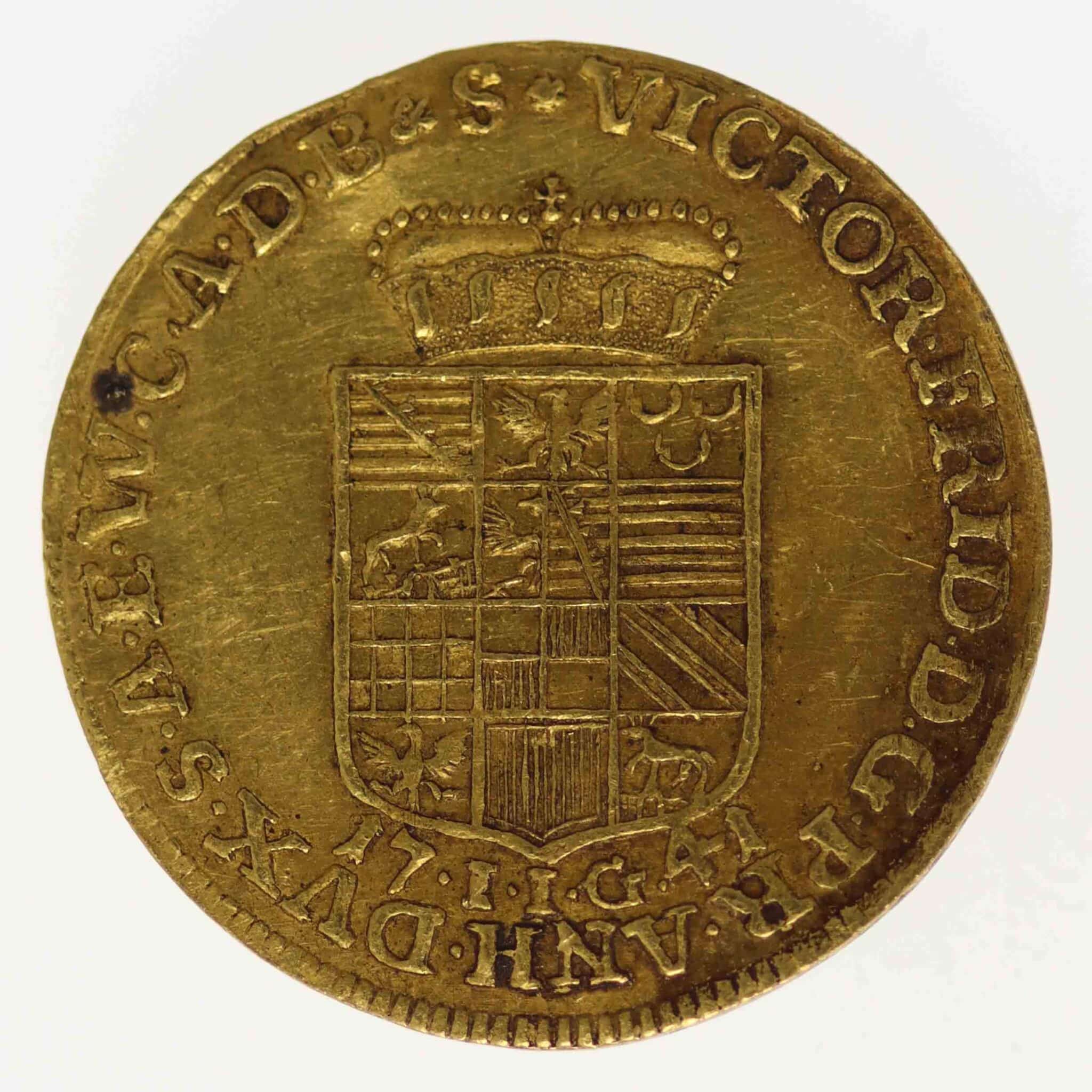 Anhalt Bernburg Victor Friedrich Dukat 1741