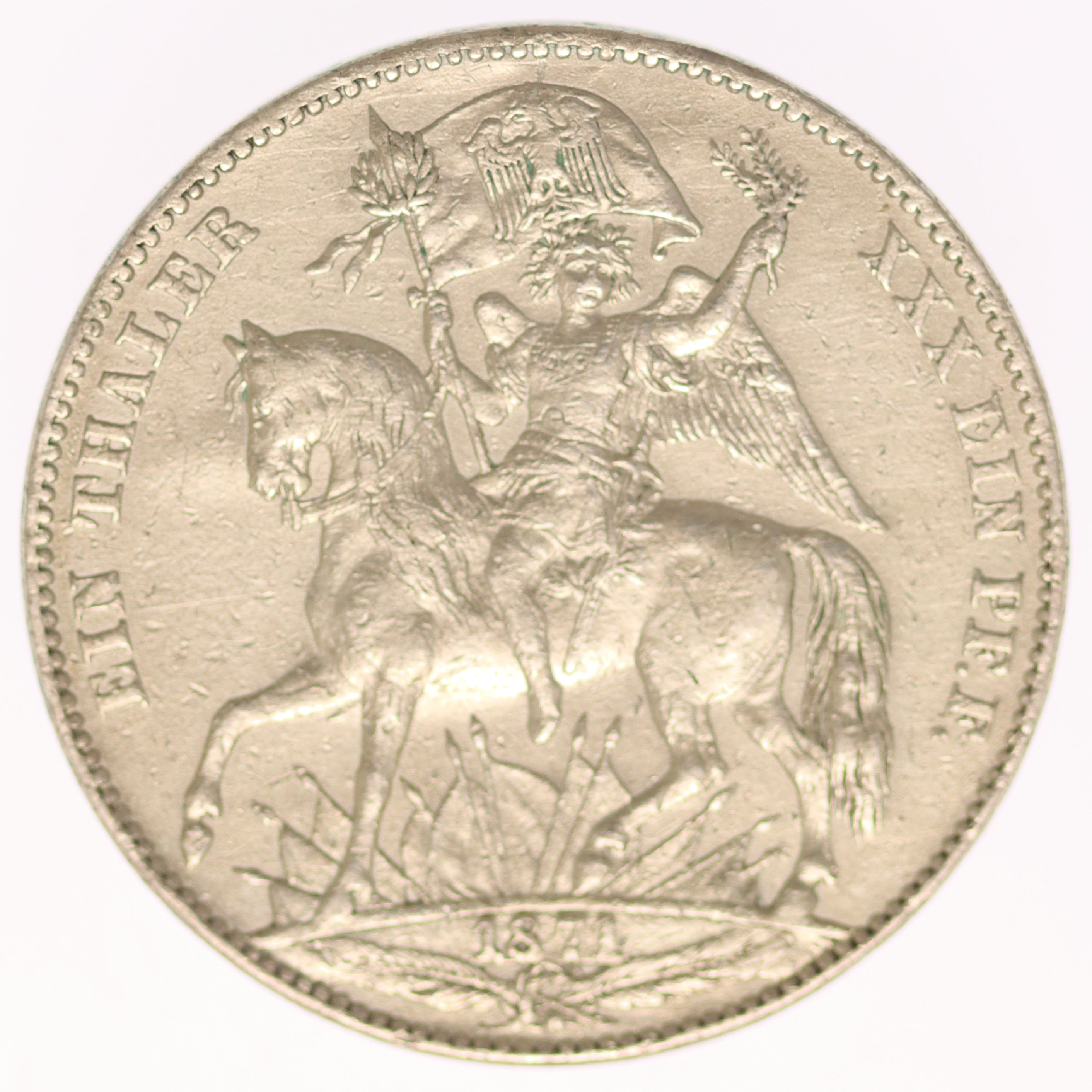 Sachsen Johann Vereinstaler 1871 B