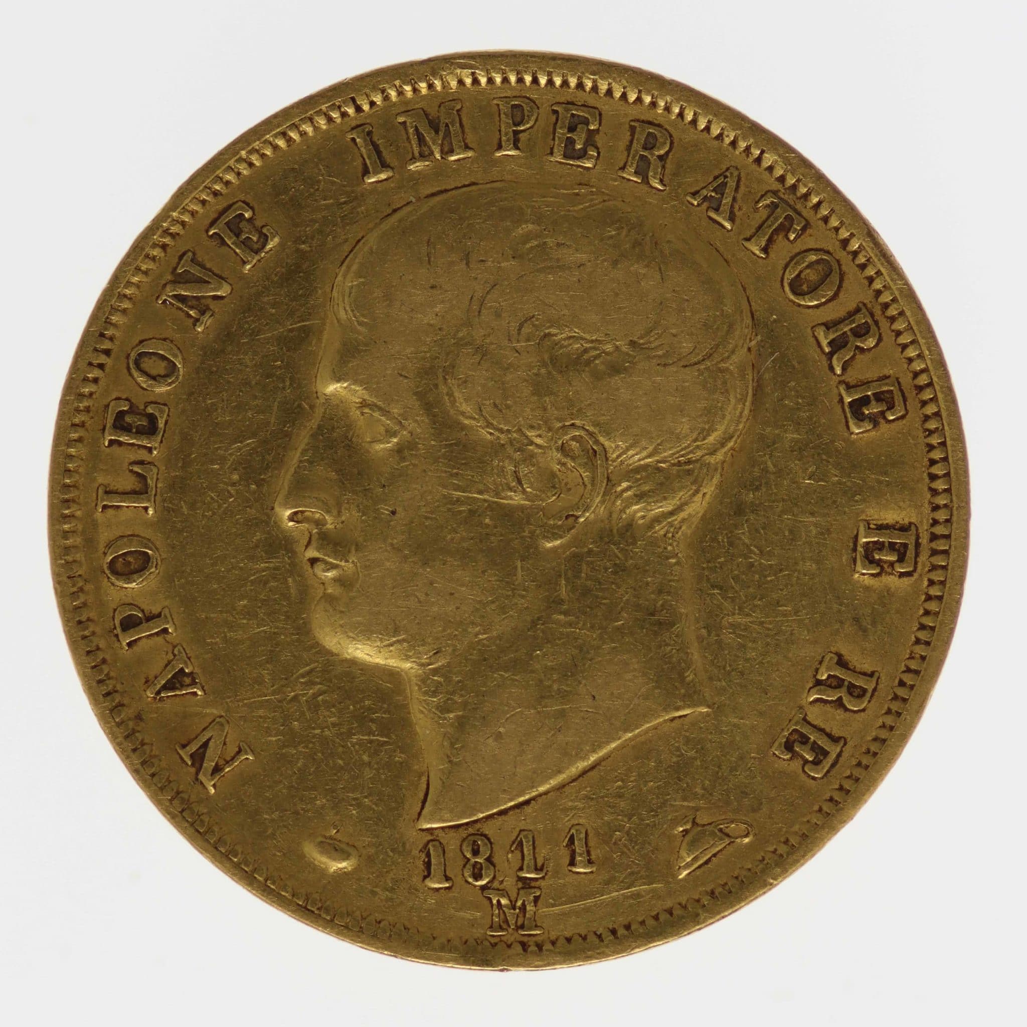 Italien Napoleon I. 40 Lire 1811 M