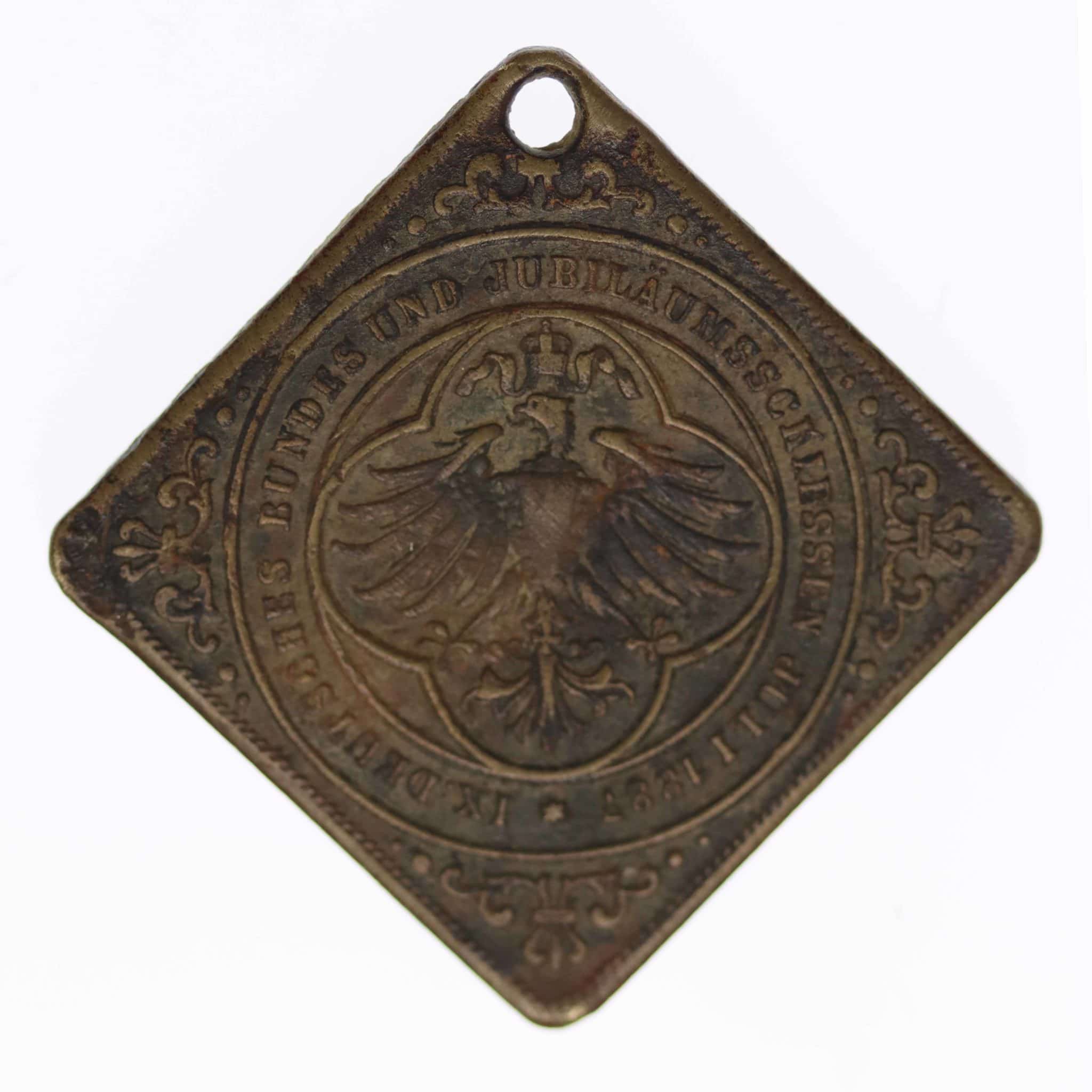 Frankfurt Bronzemedaille 1887