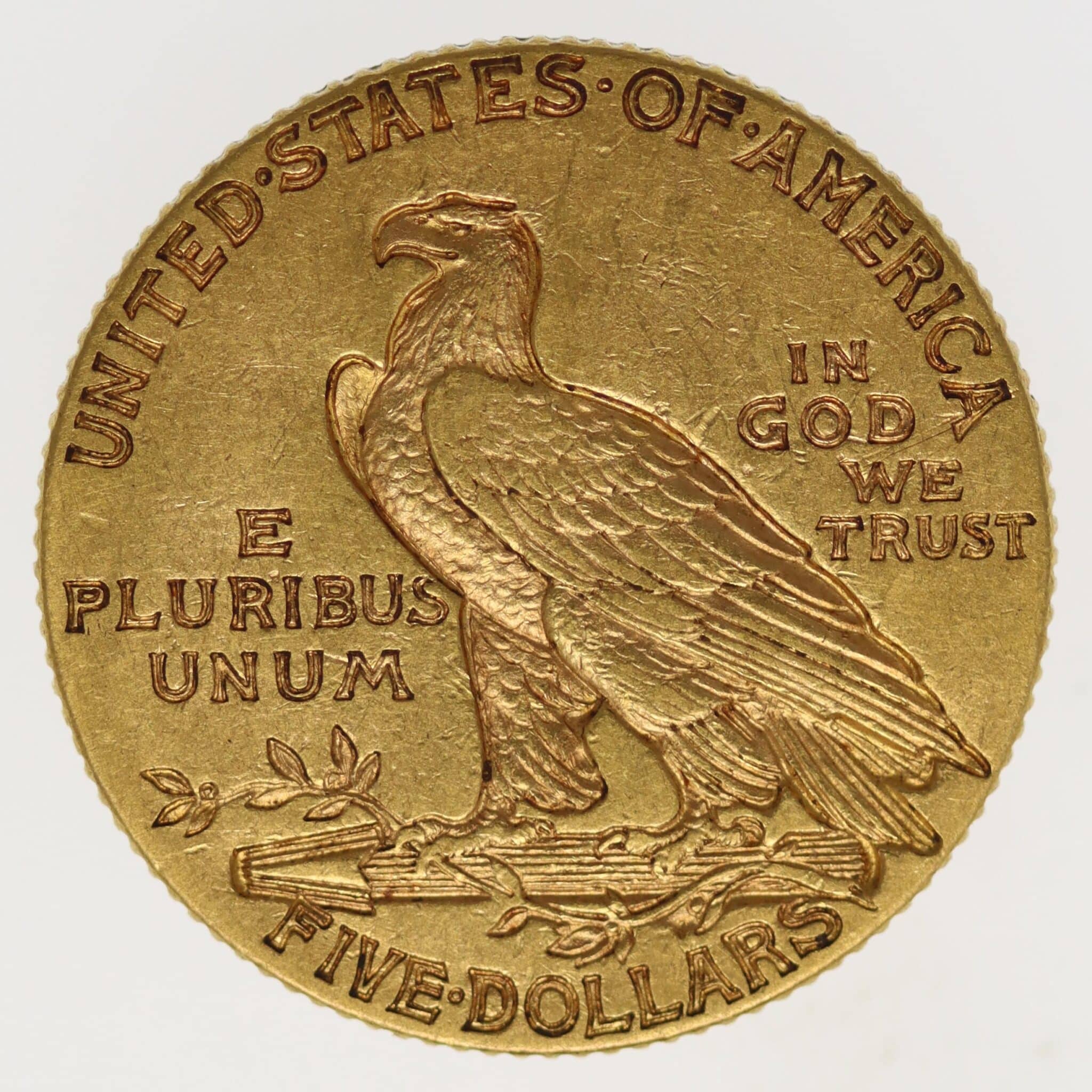 USA 5 Dollars 1912 Indianer