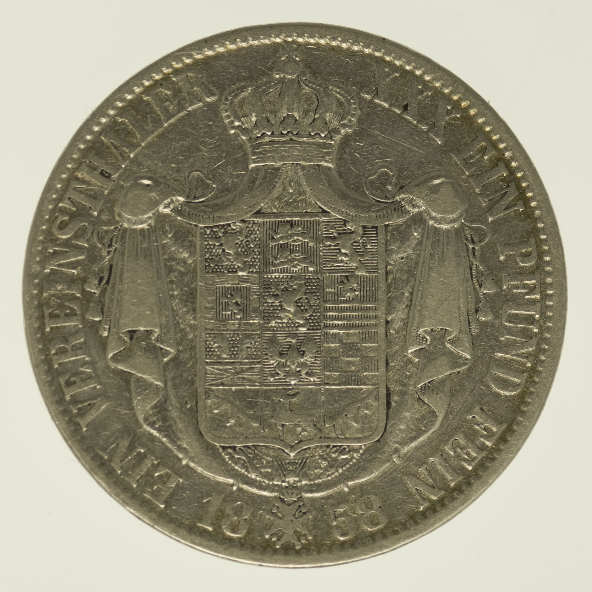 Braunschweig Lüneburg Wilhelm Vereinstaler 1858