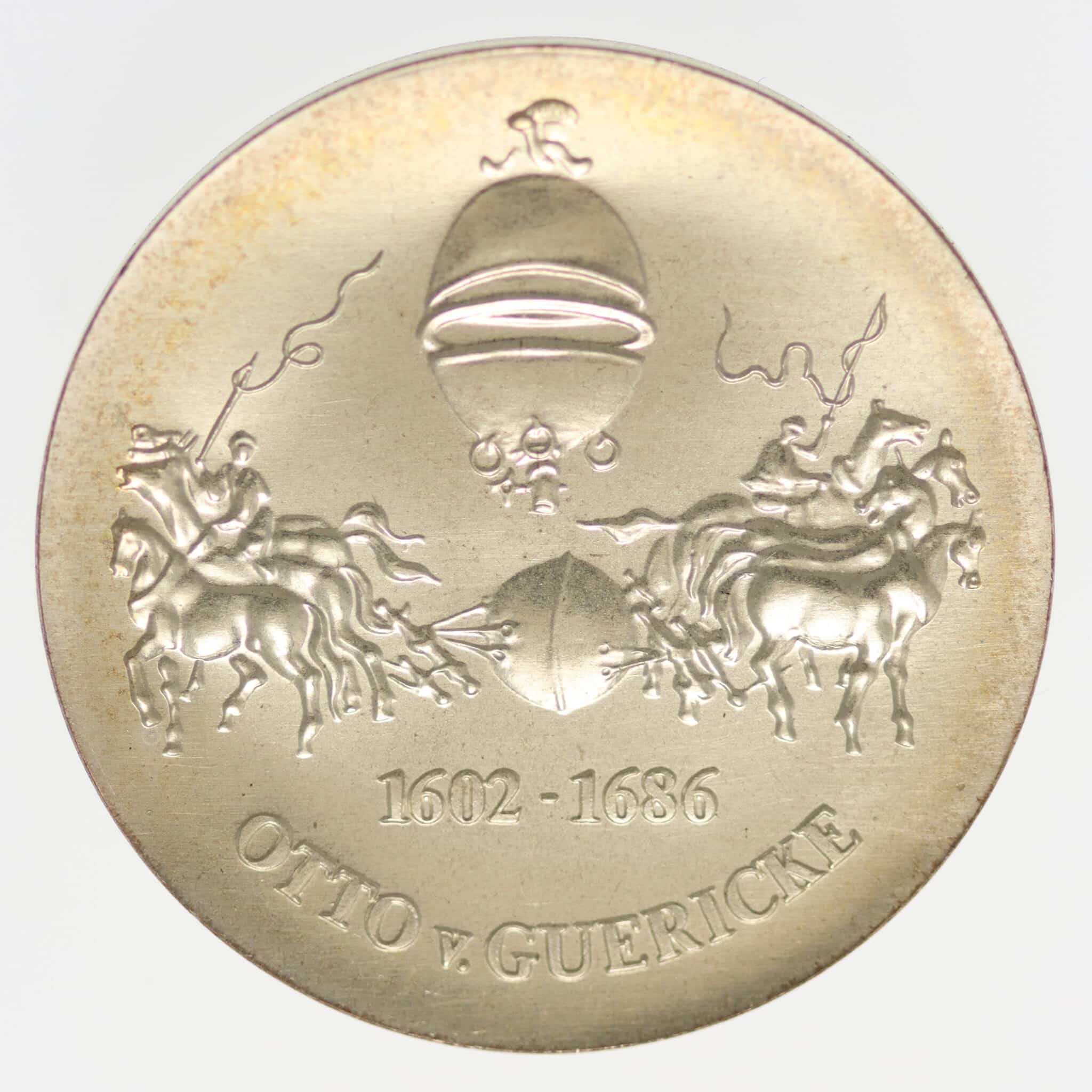 DDR 10 Mark o.J. Probe Otto von Guericke