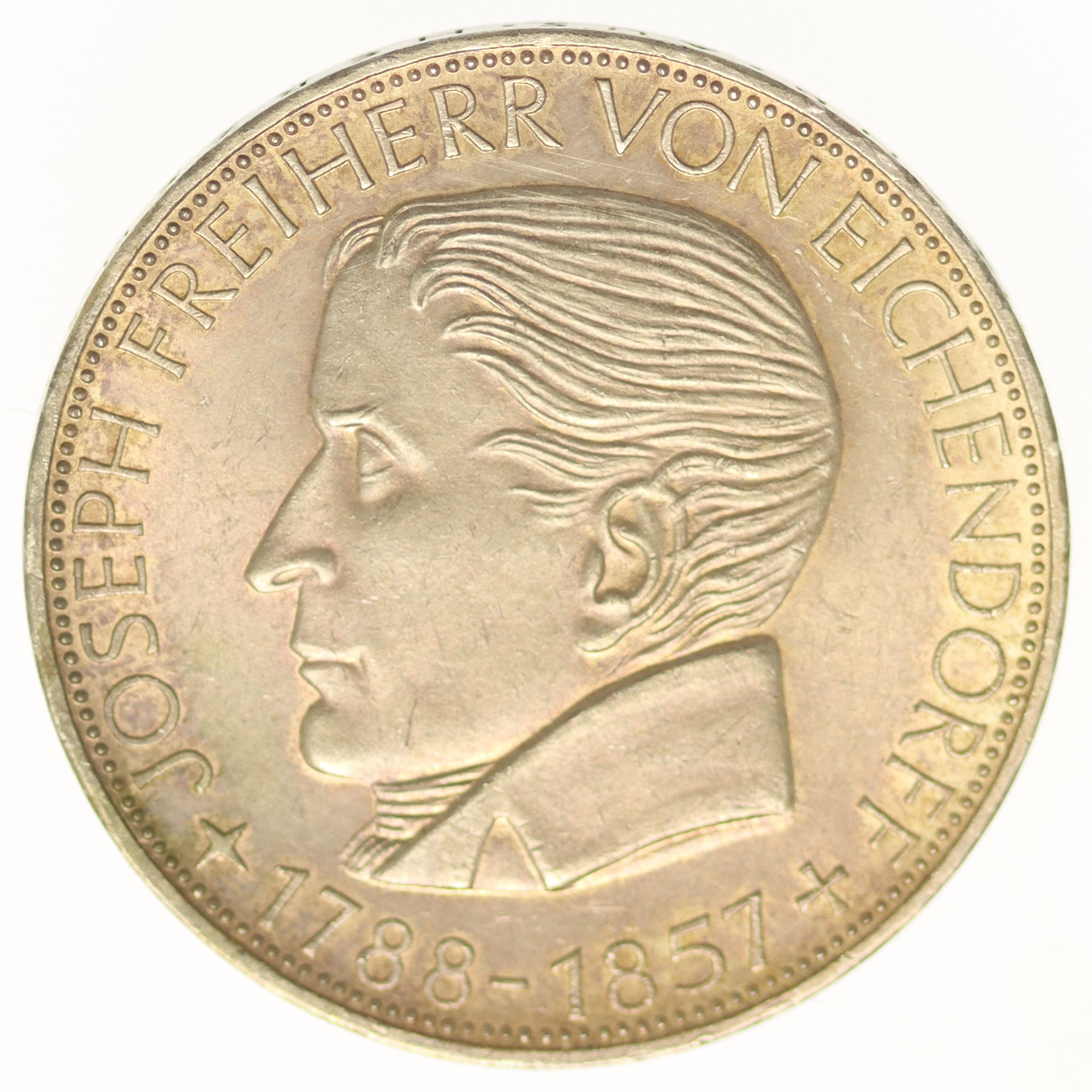 BRD 5 Mark 1957 von Eichendorff