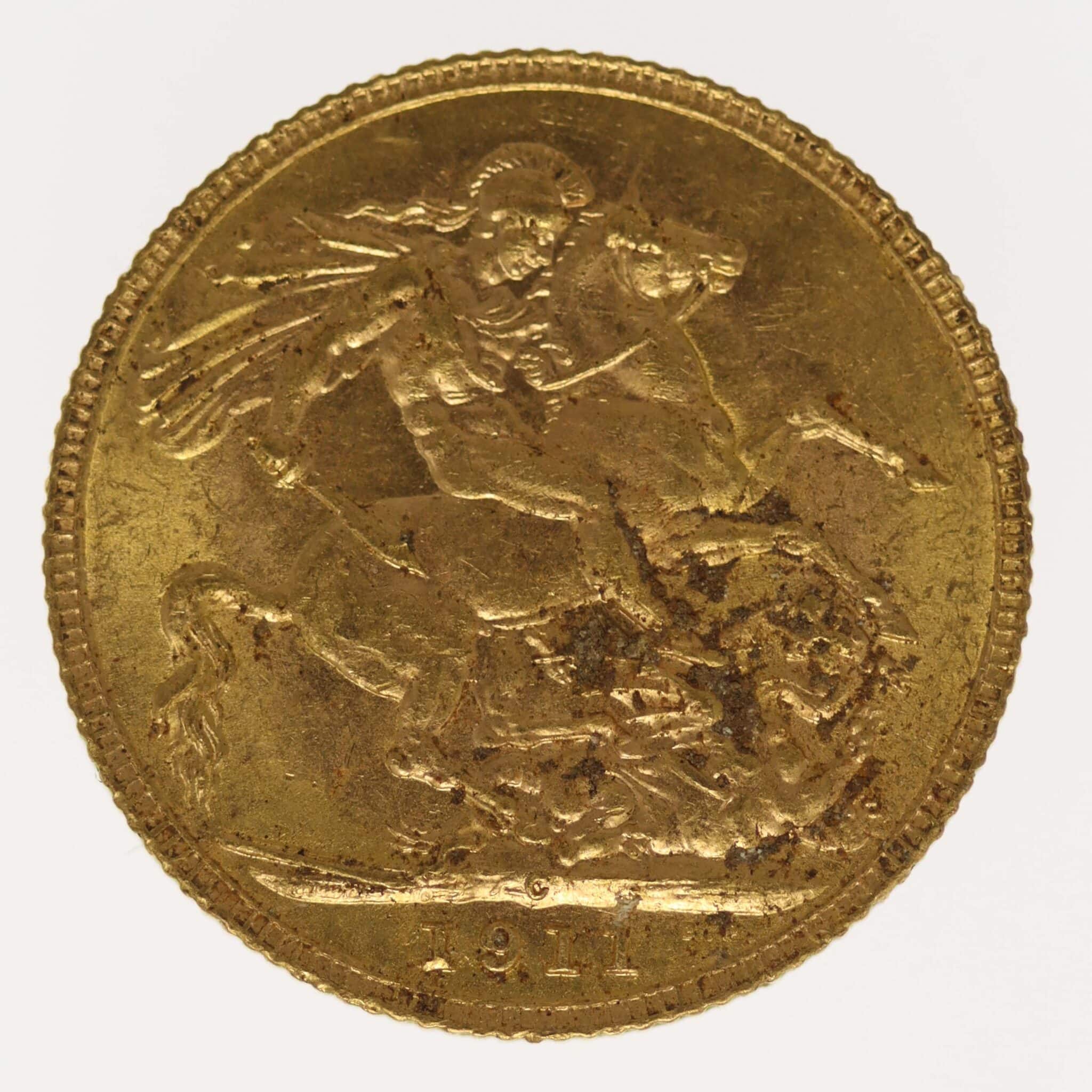 Kanada Georg V. Sovereign 1911 C