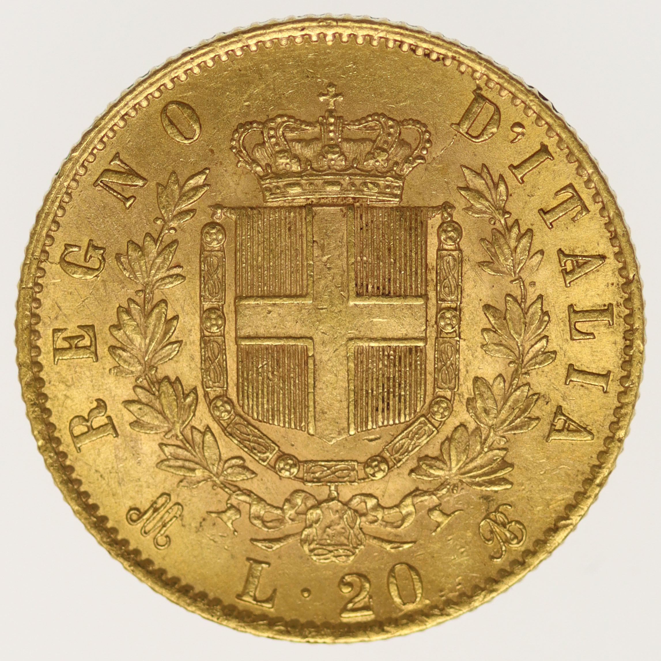 Italien Vittorio Emanuele II. 20 Lire 1873