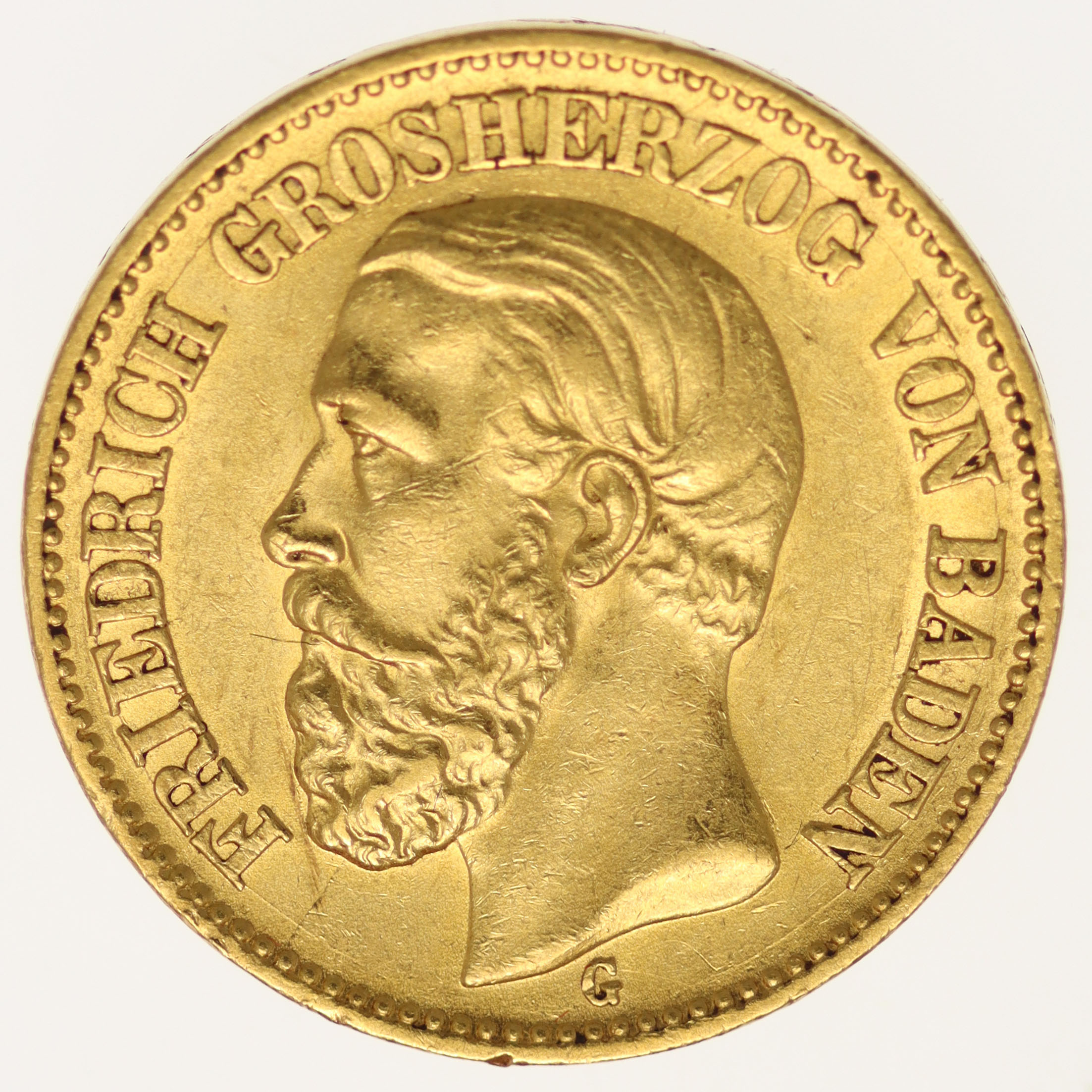 Baden Friedrich I. 20 Mark 1895 G