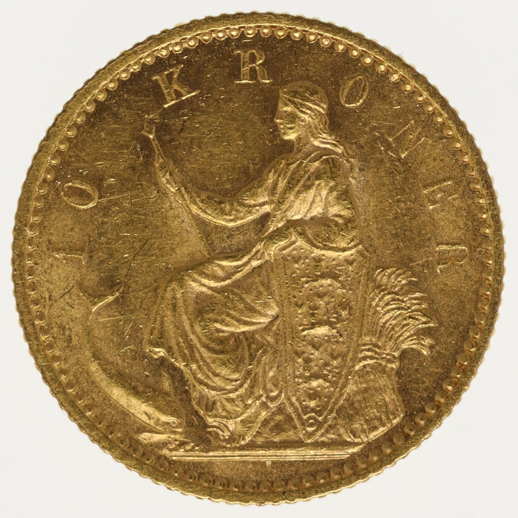 Dänemark Christian IX. 10 Kronen 1900