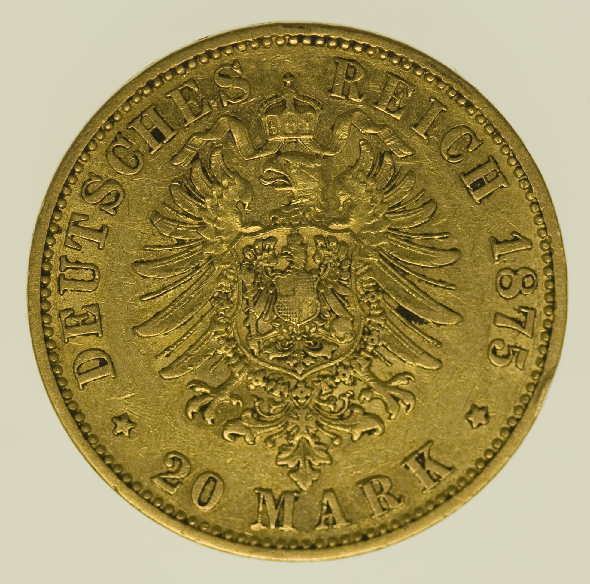 Anhalt Friedrich I. 20 Mark 1875