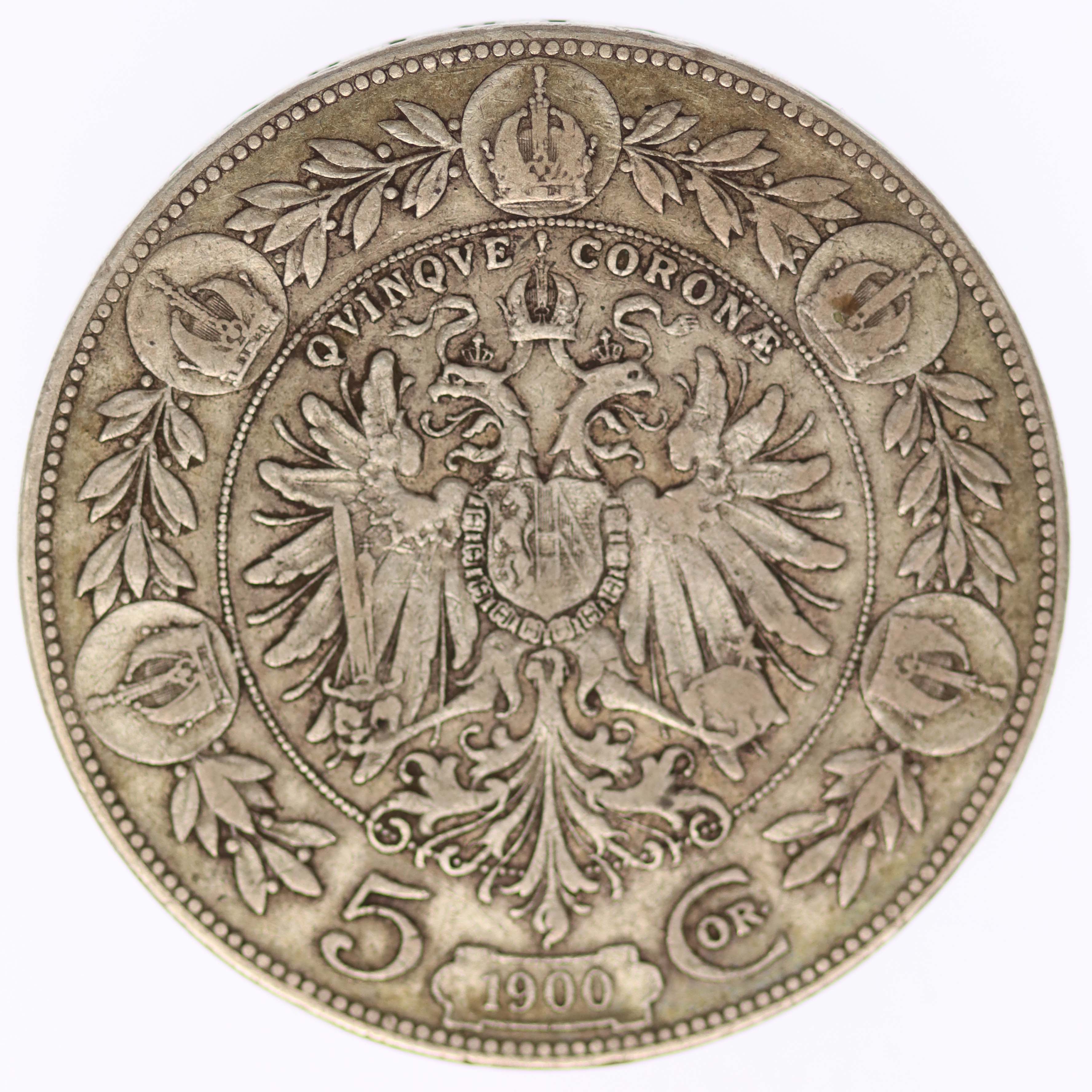 Österreich Kaiserreich Franz Josef I. 5 Kronen 1900