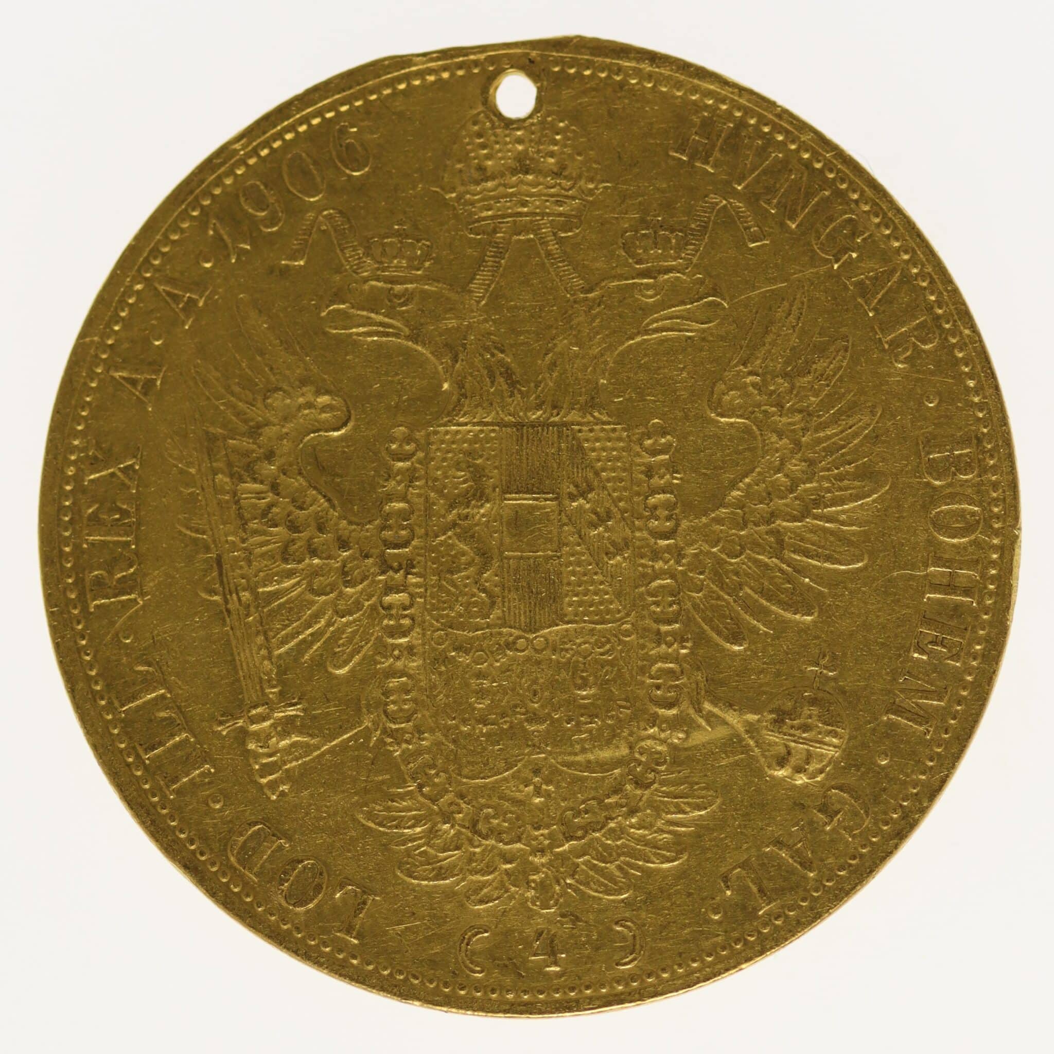 Österreich Kaiserreich Franz Joseph I. 4 Dukaten 1906
