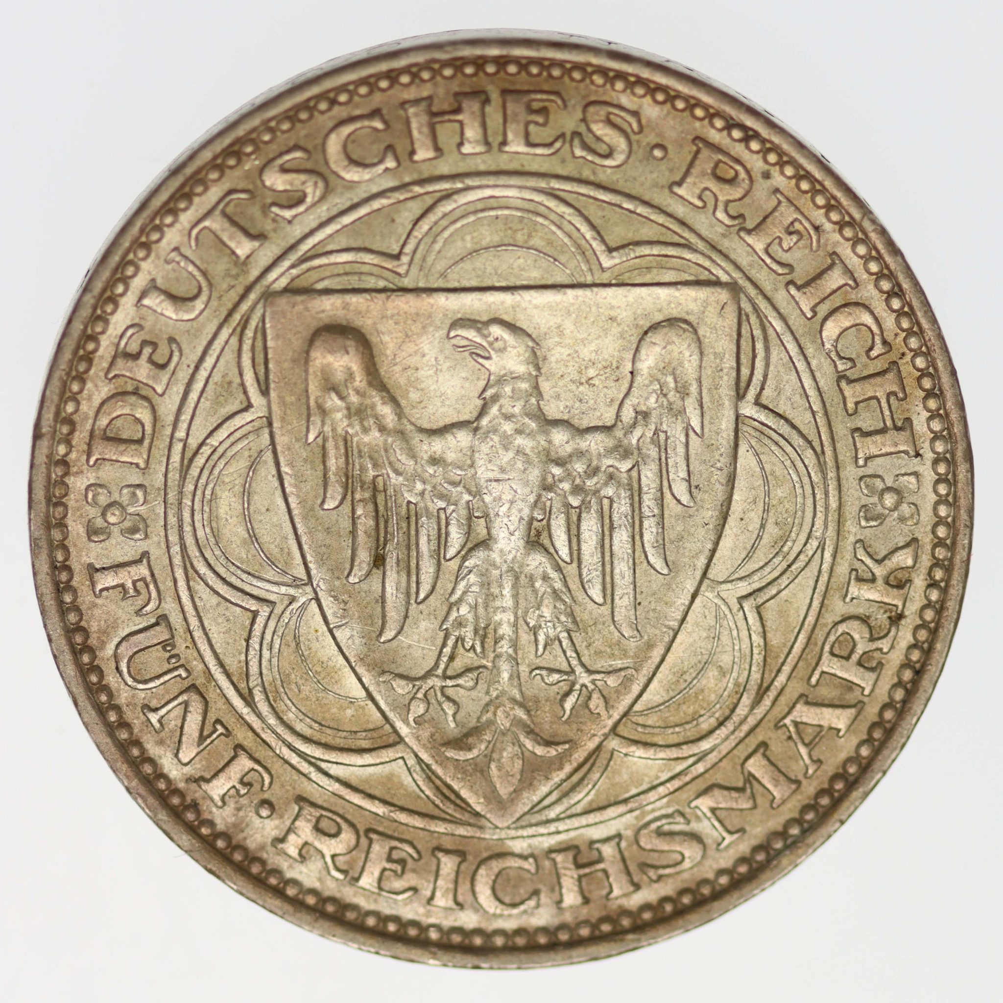 Weimarer Republik 5 Reichsmark 1927 Bremerhaven
