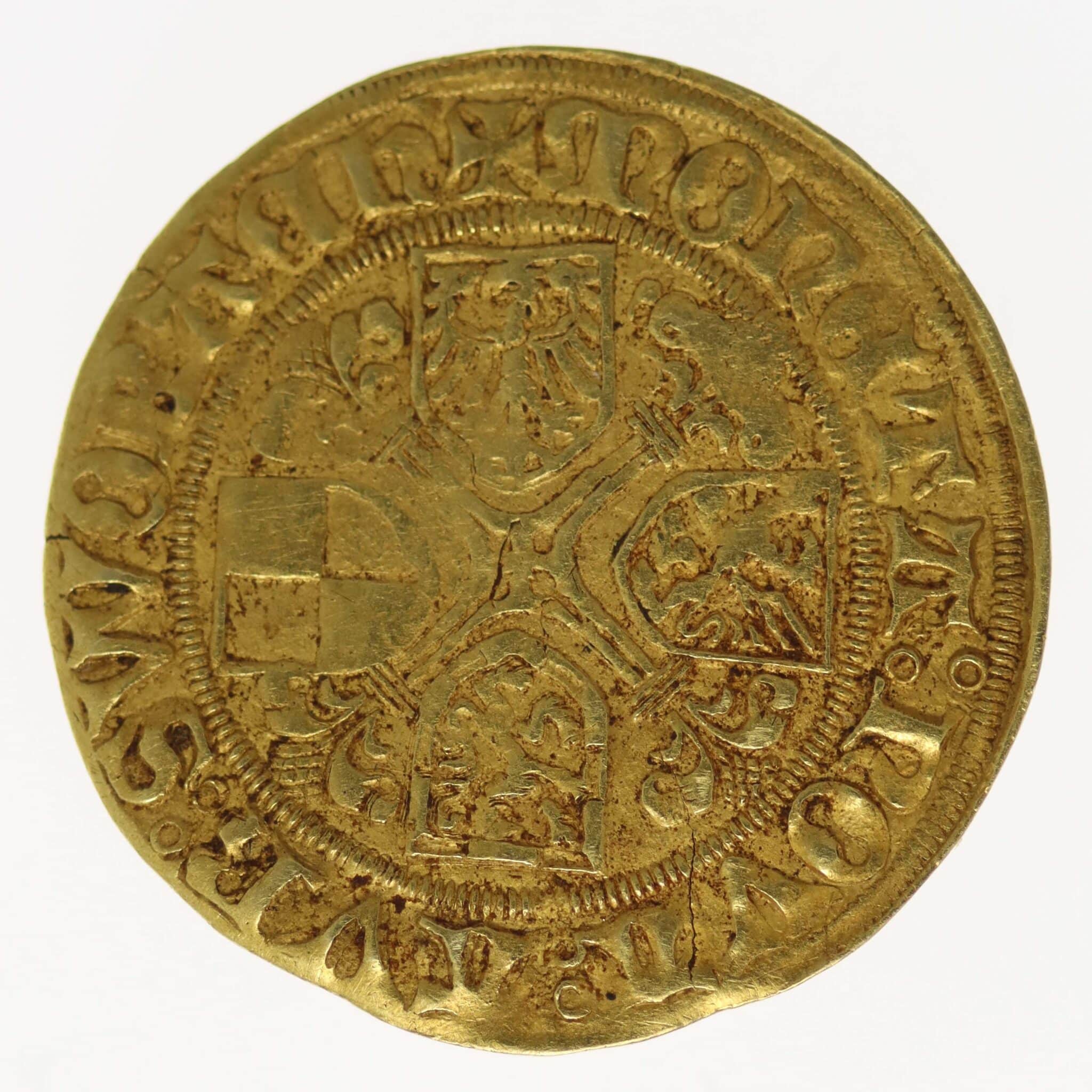 Brandenburg Franken Friedrich von Ansbach und Sigismund von Kulmbach Goldgulden o.J.
